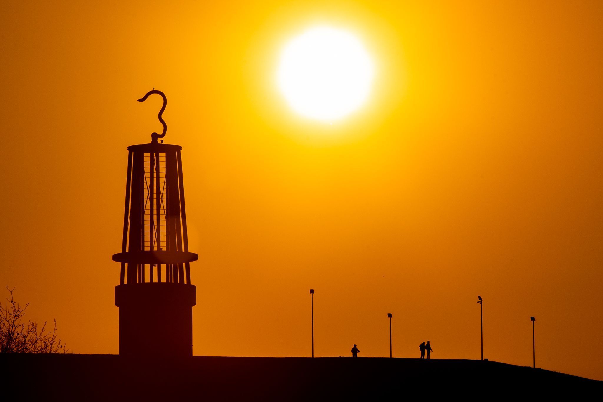 Sonnenuntergang im Ruhrgebiet