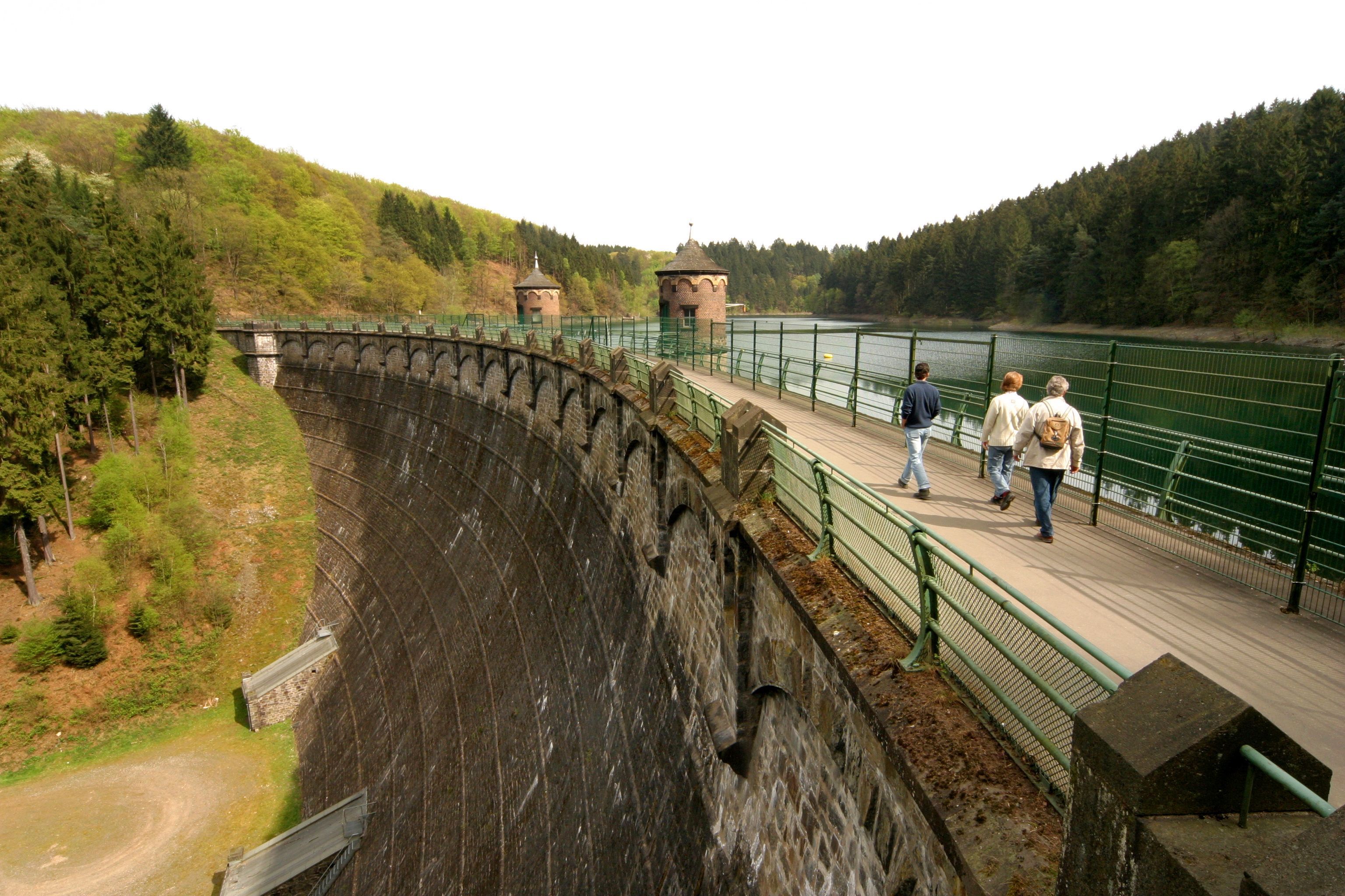 Die Sengbachtalsperre.