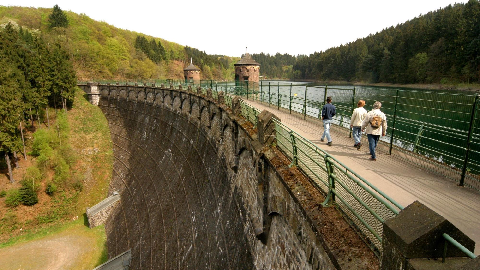 Die Sengbachtalsperre.
