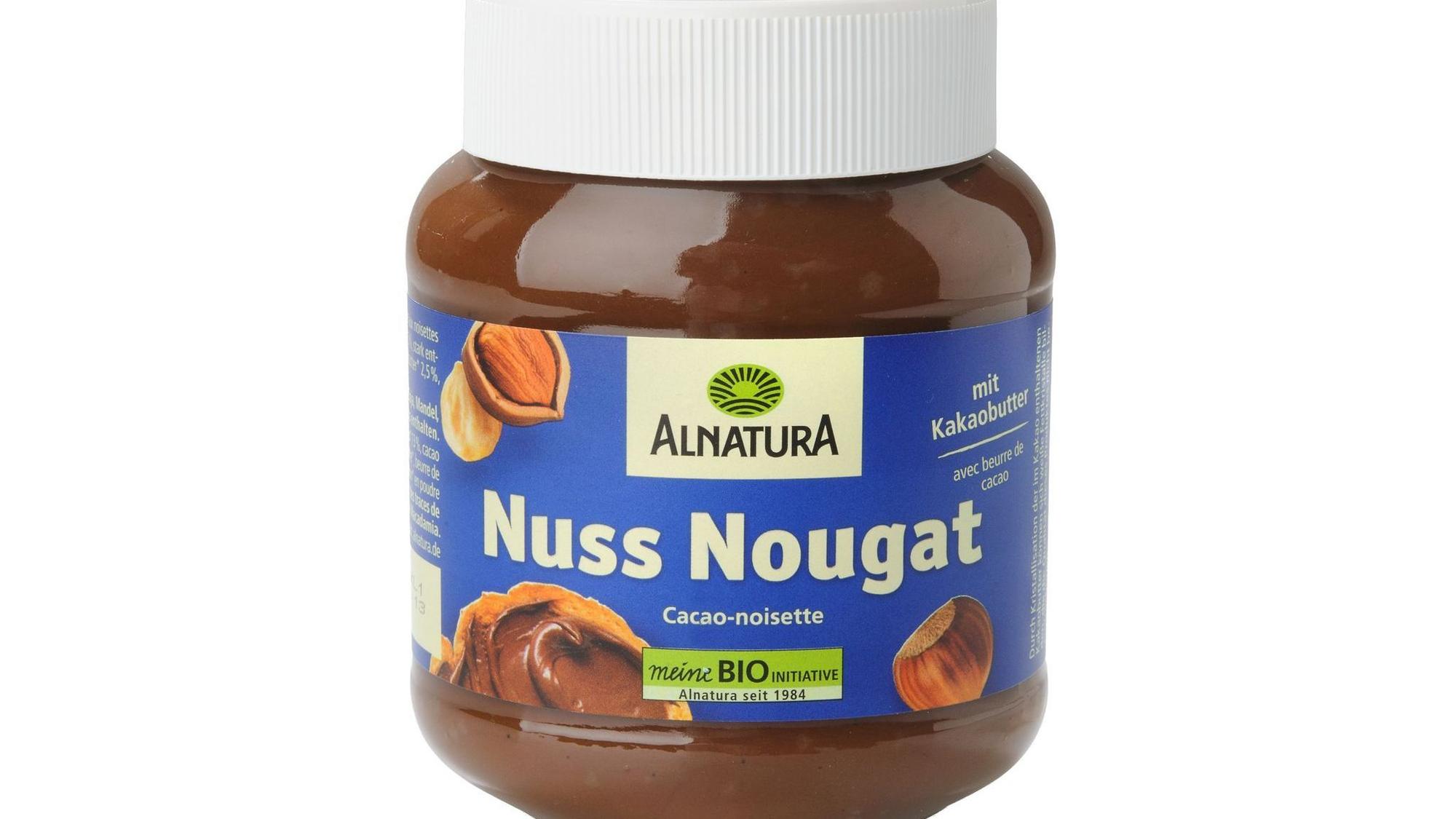 „Nuss Nougat“ von Alnatura