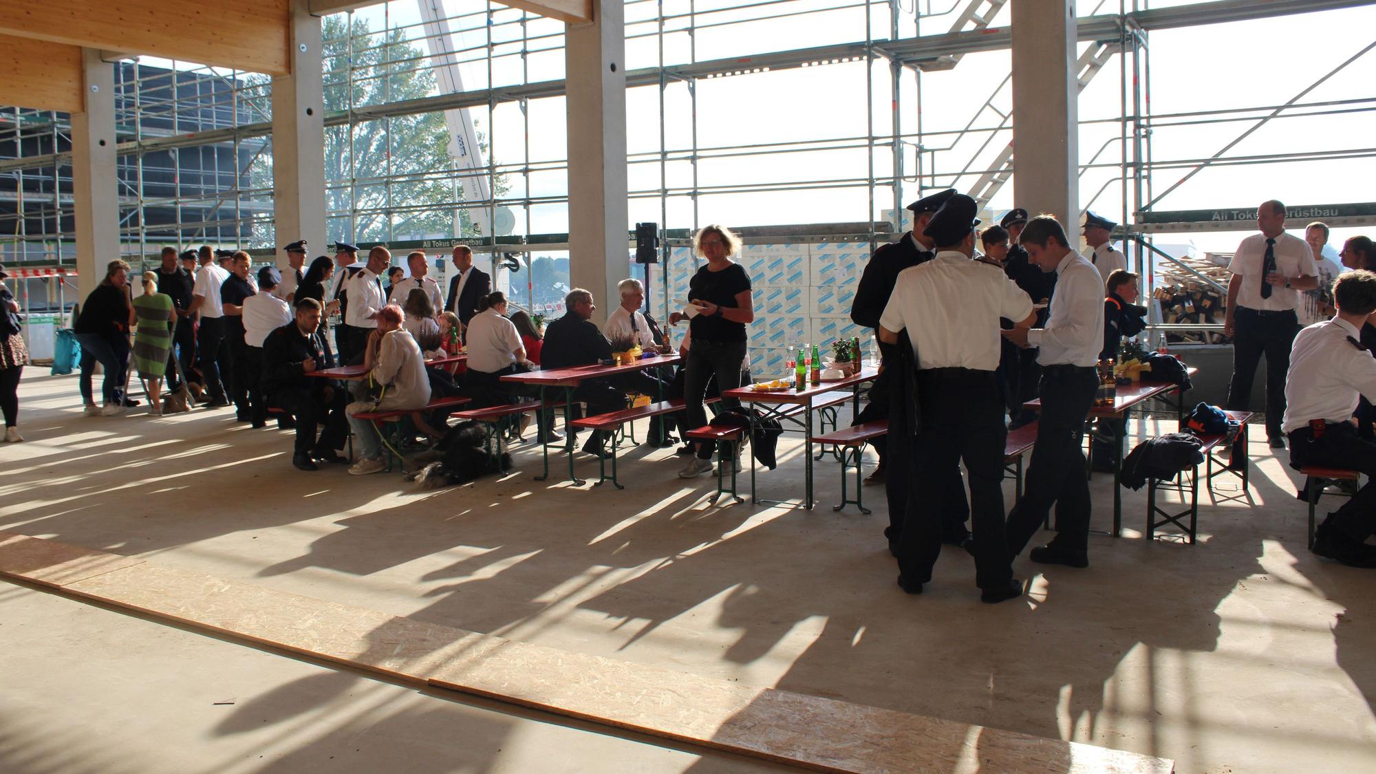 Richtfest neues Feuerwehrhaus Lohmar-Birk