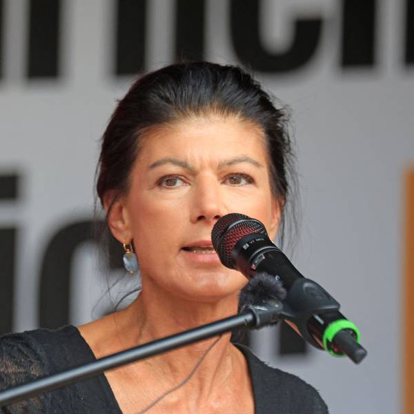 Sahra Wagenknecht, Gründerin und Bundesvorsitzende der Partei BSW, kritisiert die Maßnahmen der Bundesregierung gegen Russland.