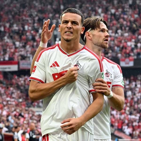 Torjubel von Said El Mala beim 1. FC Köln.