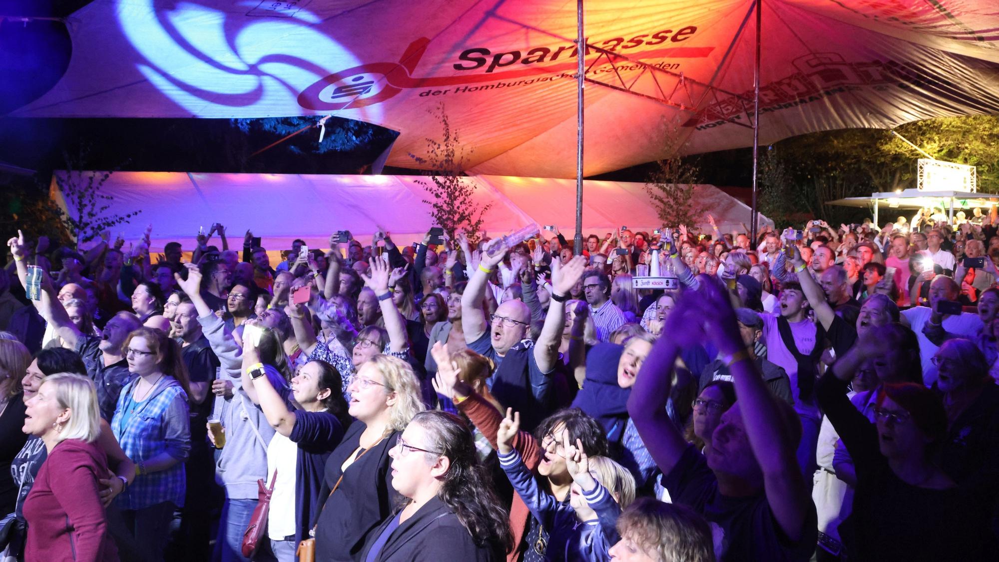 Das Open-Air in Großfischbach.