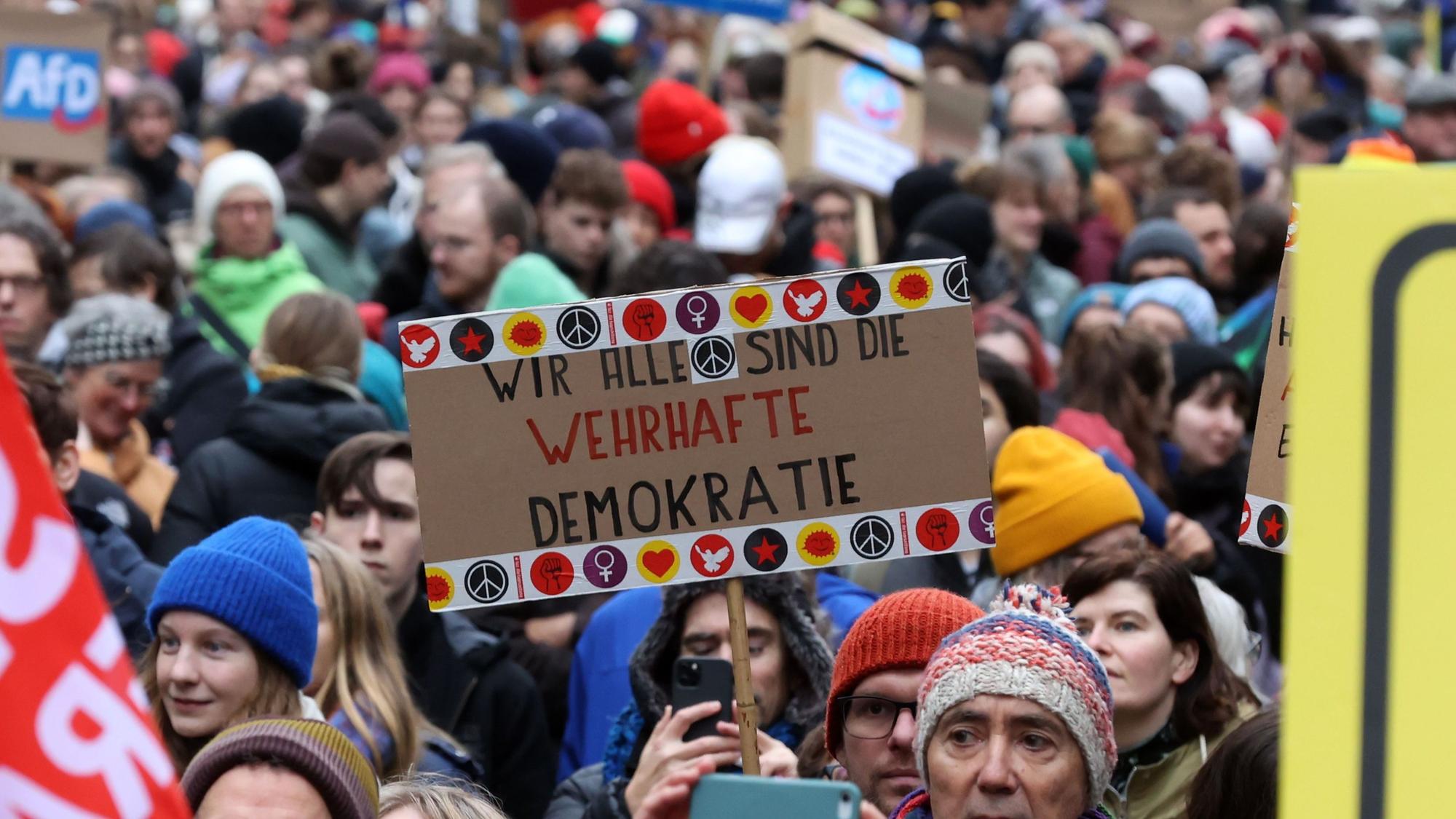 Das Bündnis möchte ein Zeichen setzen für die Demokratie und die Werte des Grundgesetzes.