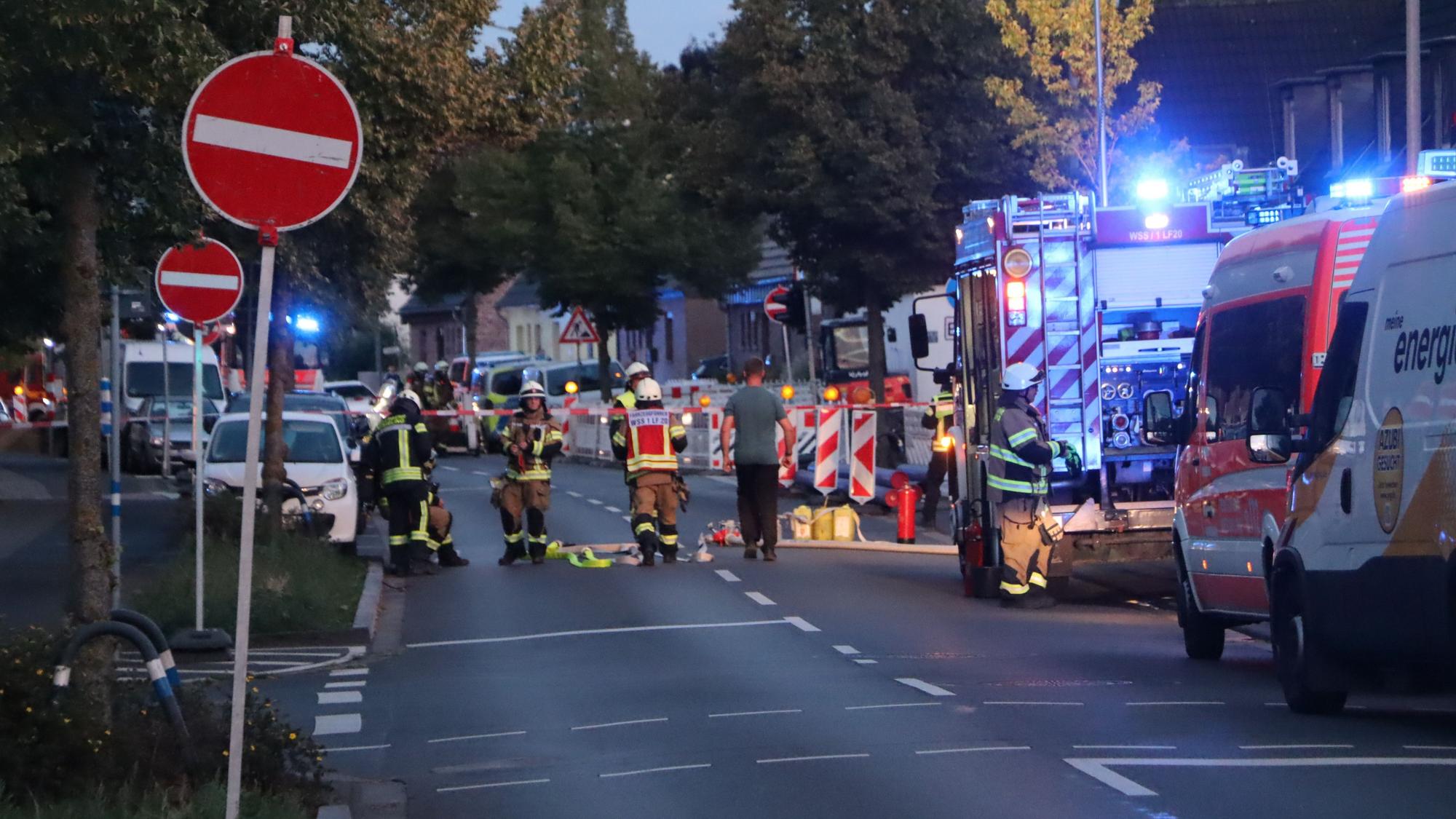 Nach einem Gasaustritt mussten mehrere Wohnhäuser evakuiert werden.
