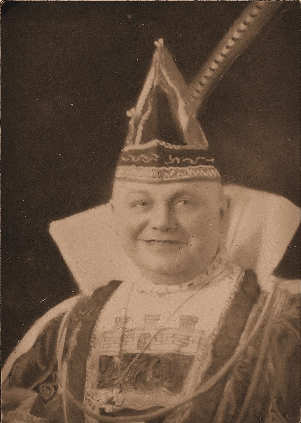 Louis Weber als Prinz Karneval von Bergisch Gladbach.