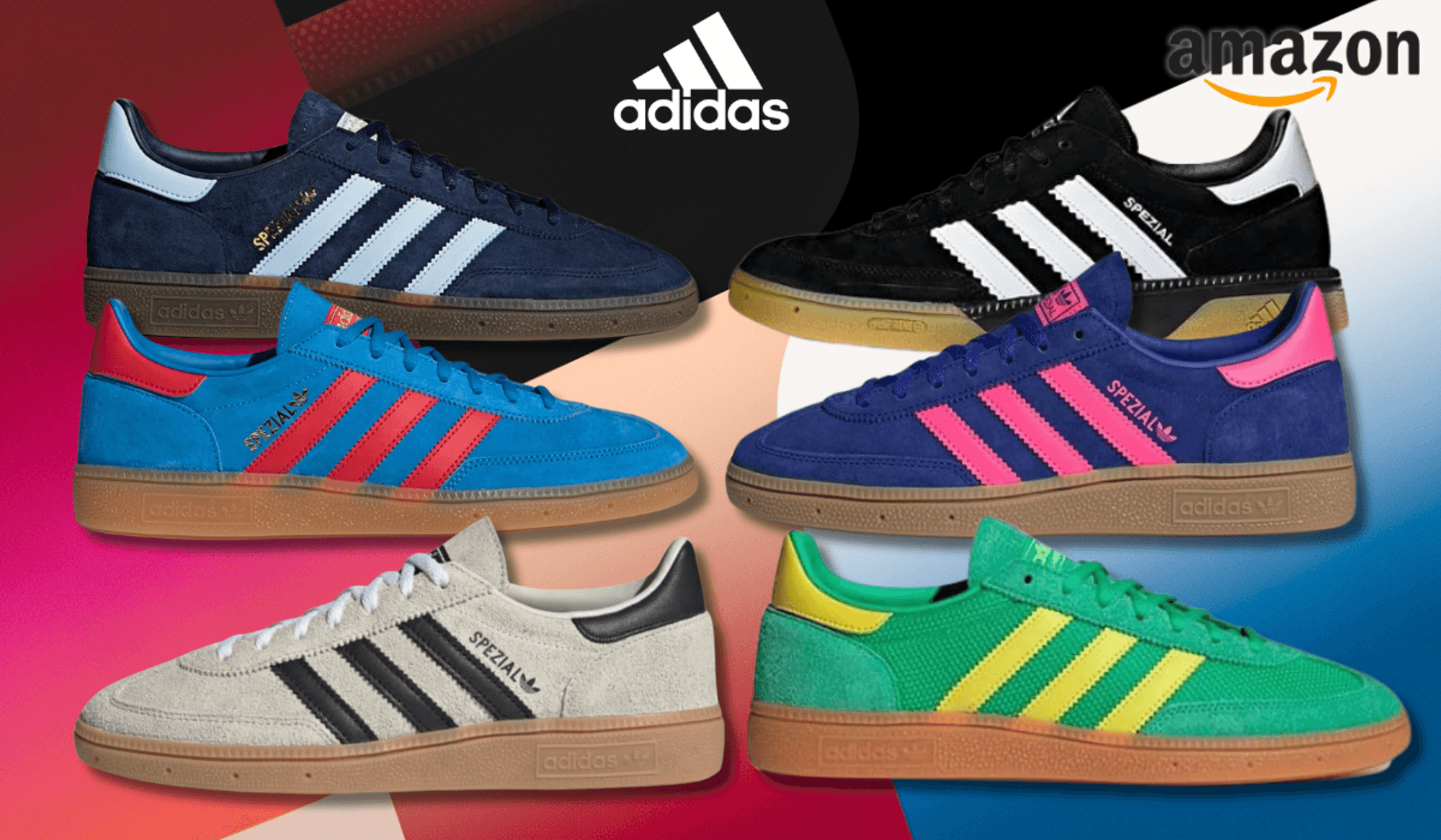 Adidas Spezial Sneaker in verschiedenen Colorways.