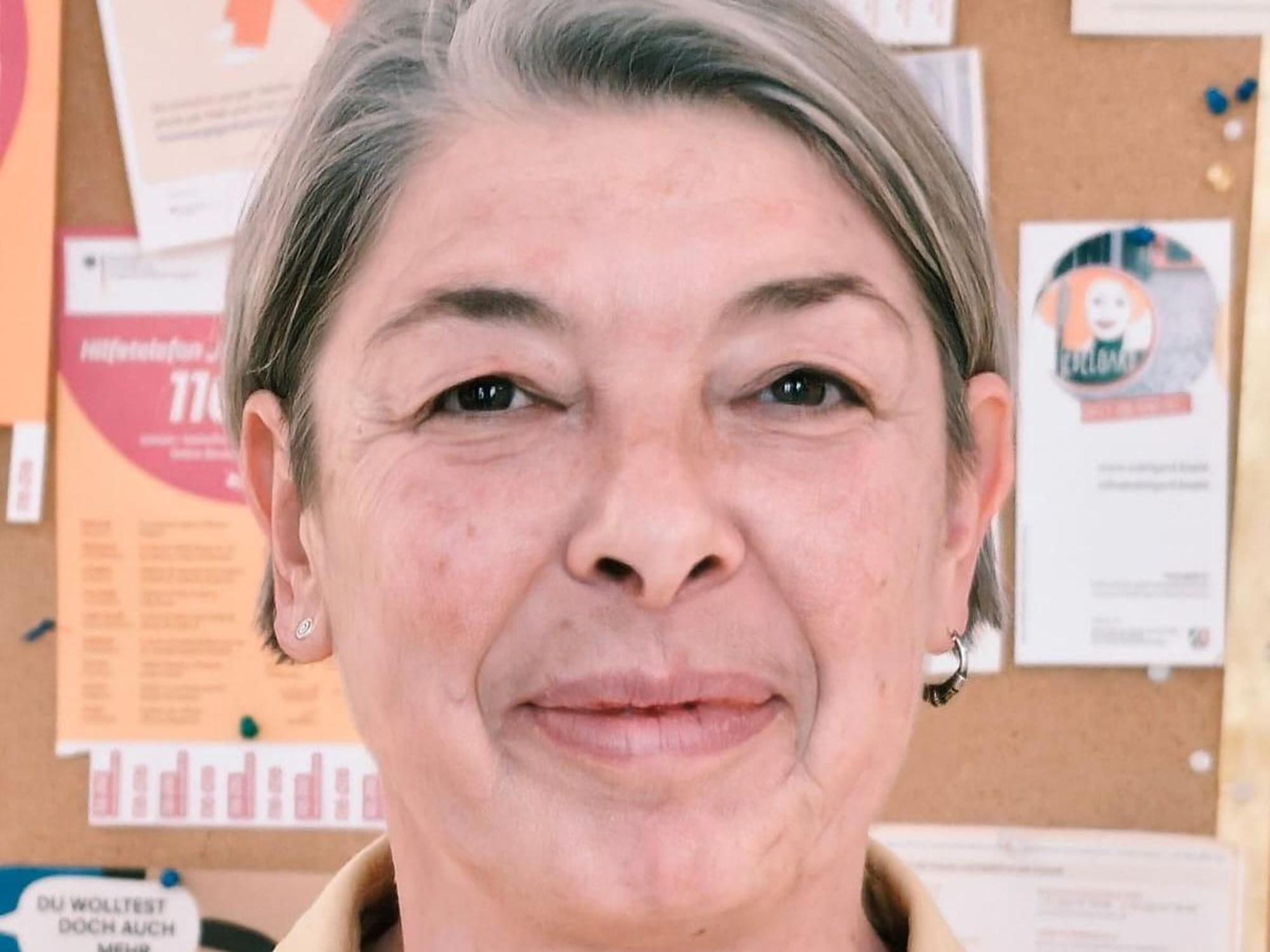 Gisela Neumann berät Frauen in der Erwerbslosigkeit.