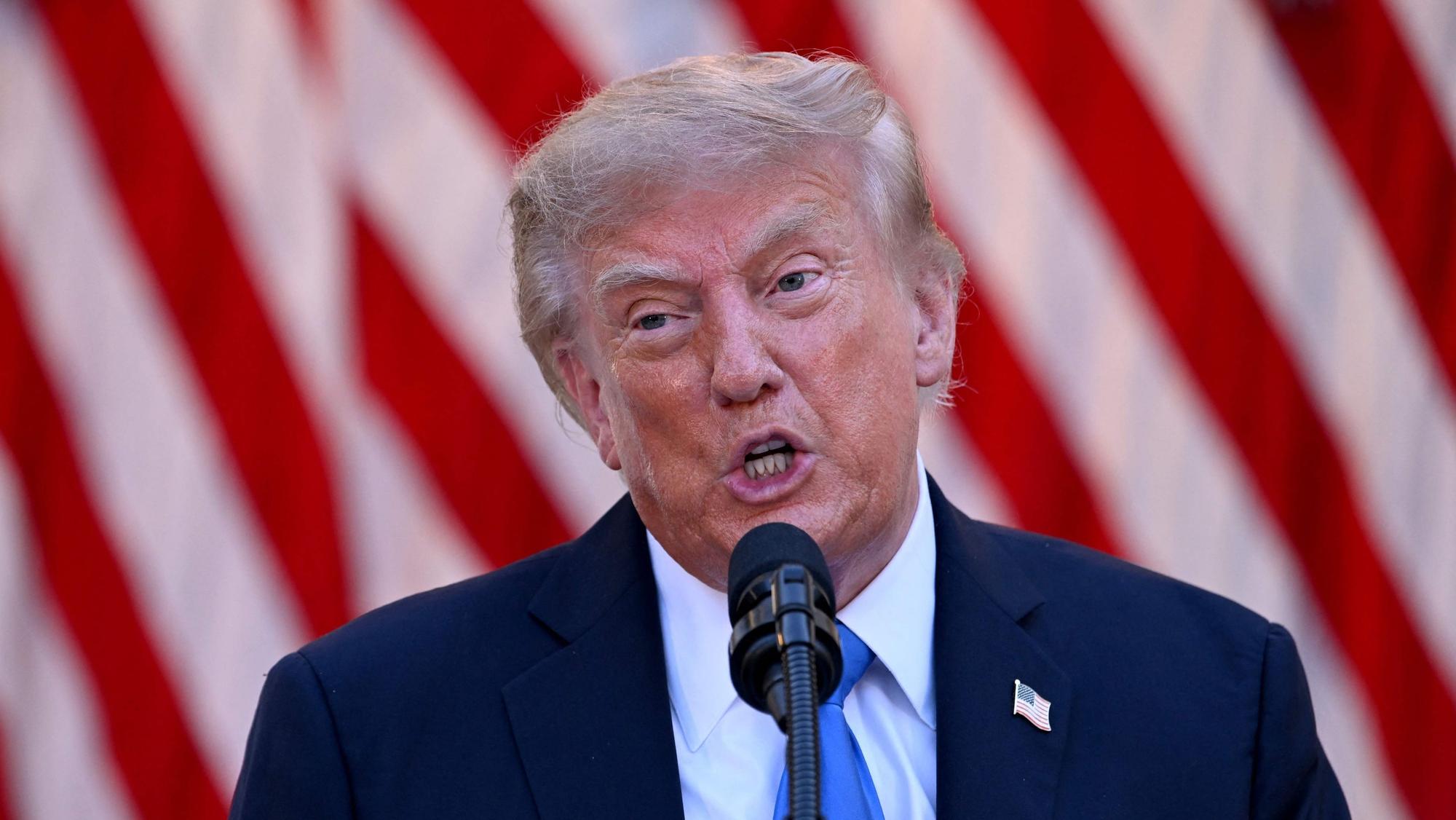 US-Präsident Donald Trump. (Archivbild)
