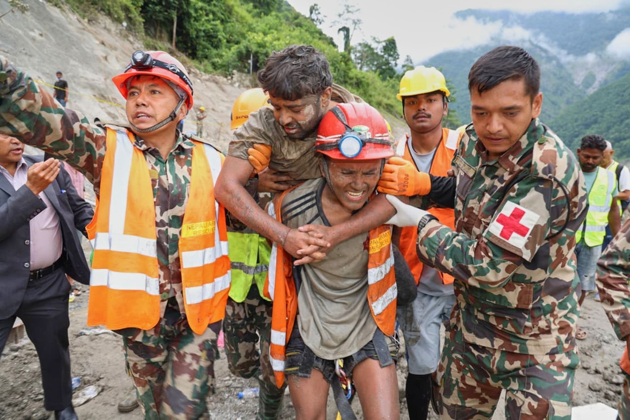 Nach der Sturzflut im Himalaya