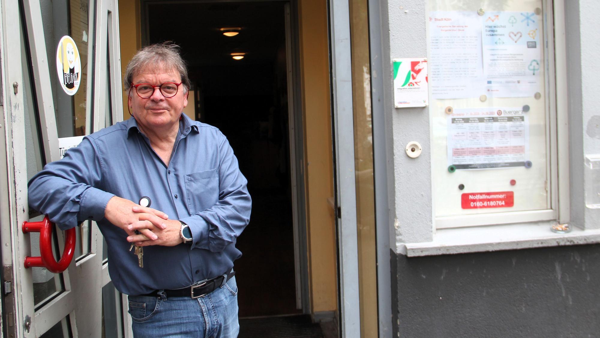 Bürgerzentrumsleiter Tobias Kempf hofft auf reges Interesse an der Info- und Gedenkveranstaltung in der städtischen Einrichtung.