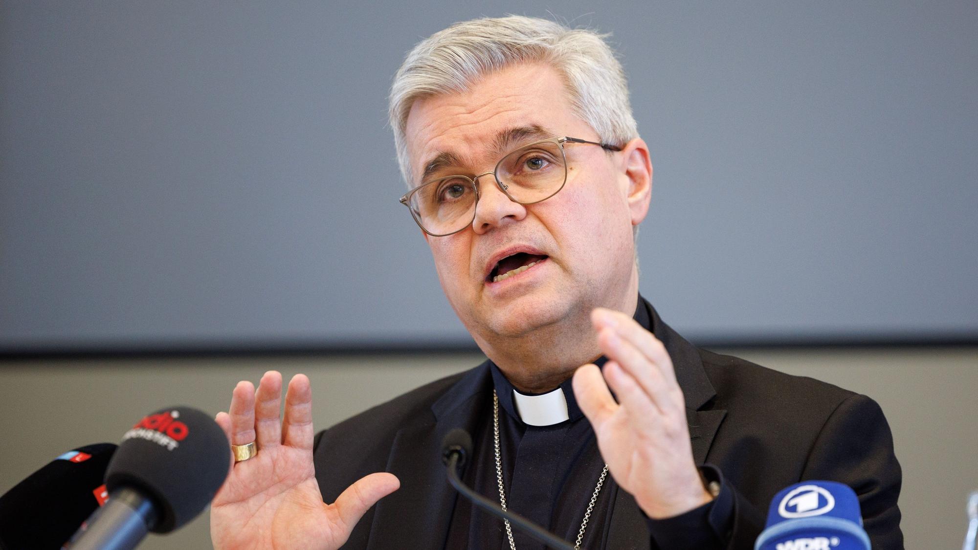 Der katholische Erzbischof von Paderborn, Udo Markus Bentz.