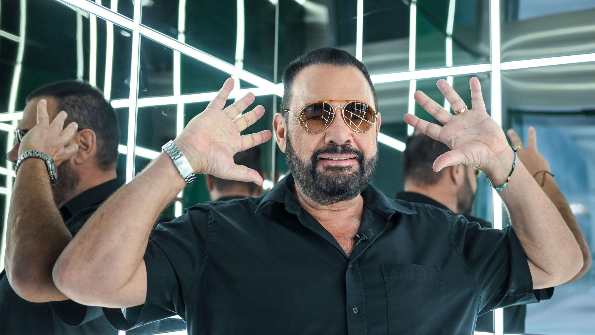 Der Sänger Marian Gold von Alphaville bei einem Interview mit der dpa.