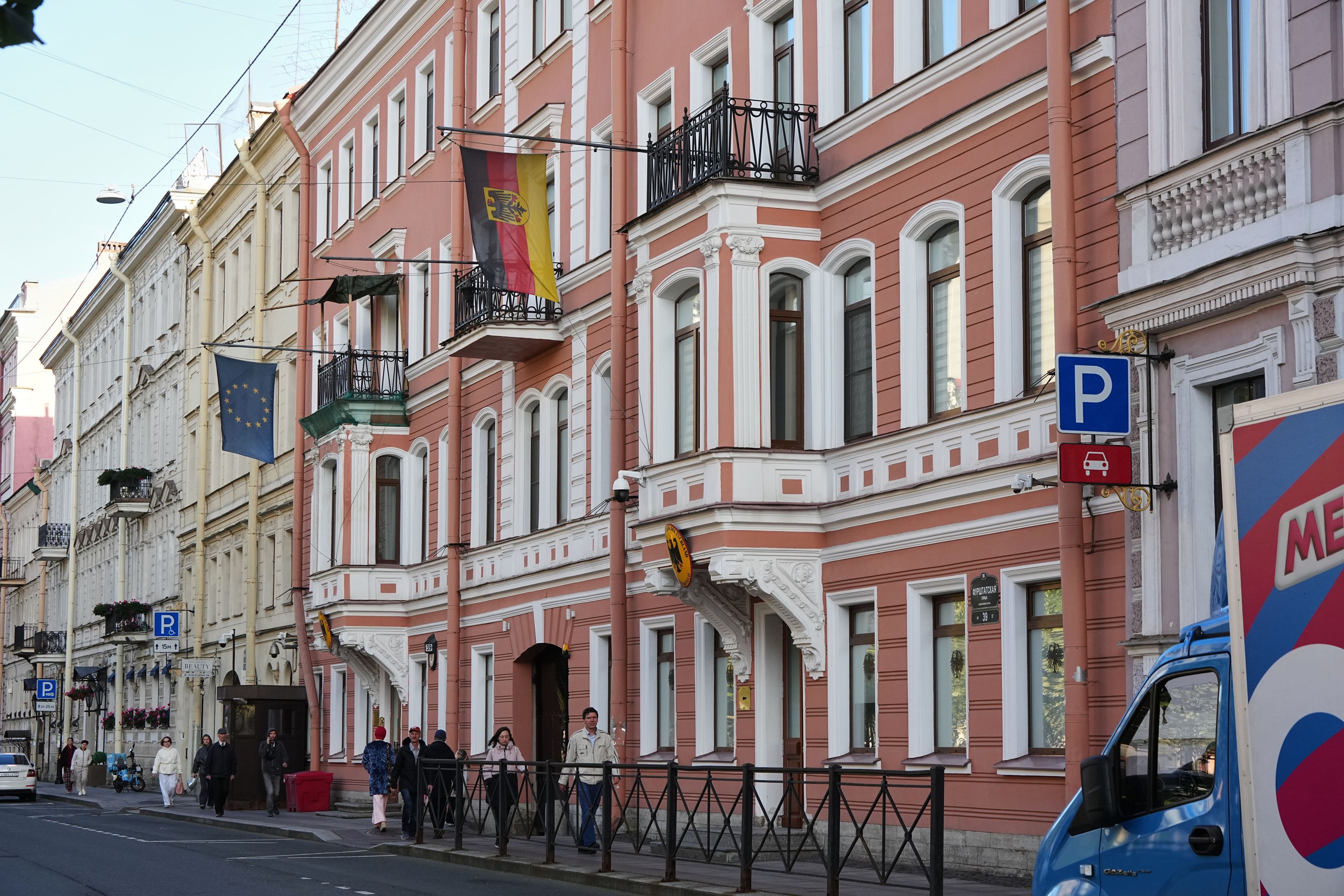 Das deutsche Generalkonsulat in St. Petersburg