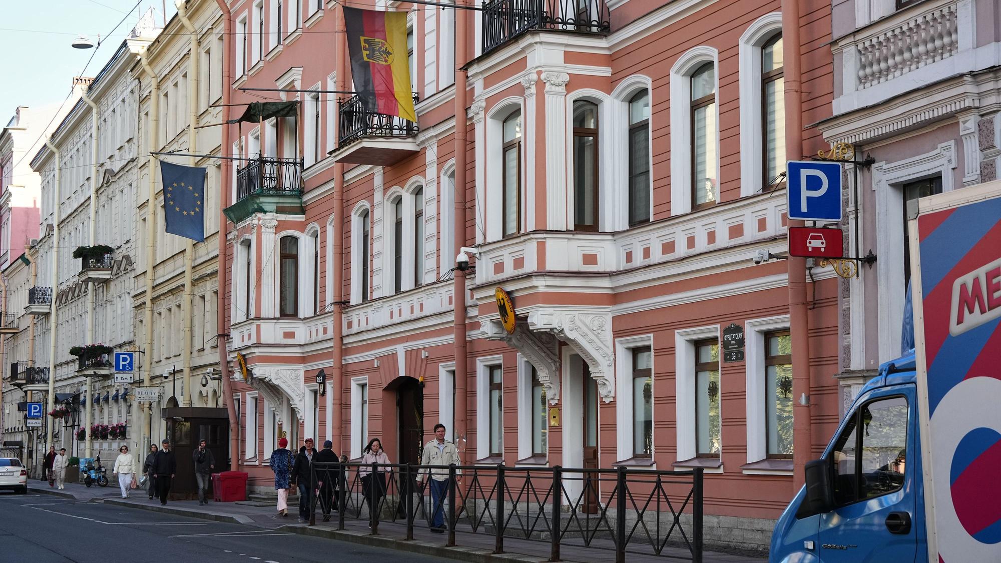 Das deutsche Generalkonsulat in St. Petersburg