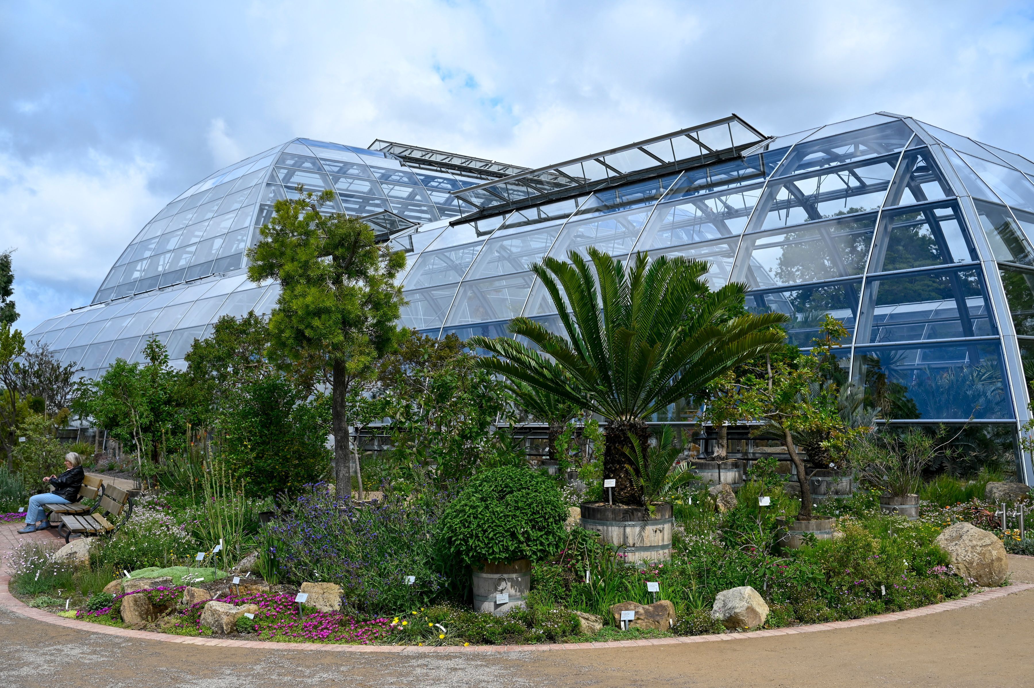 Die neuen Schaugewächshäuser in Flora und Botanischem Garten.