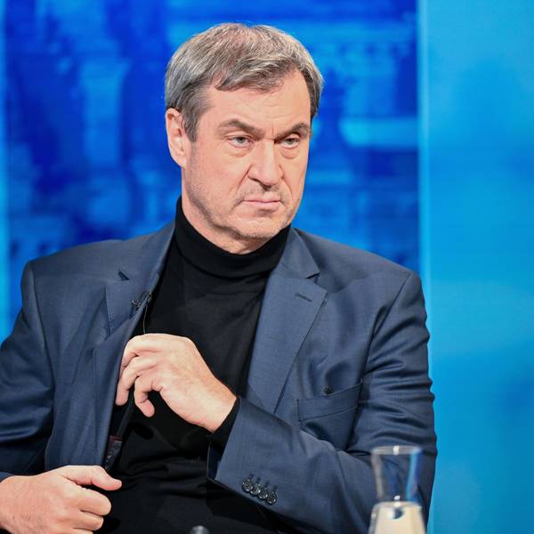 CSU-Chef Markus Söder in der ARD