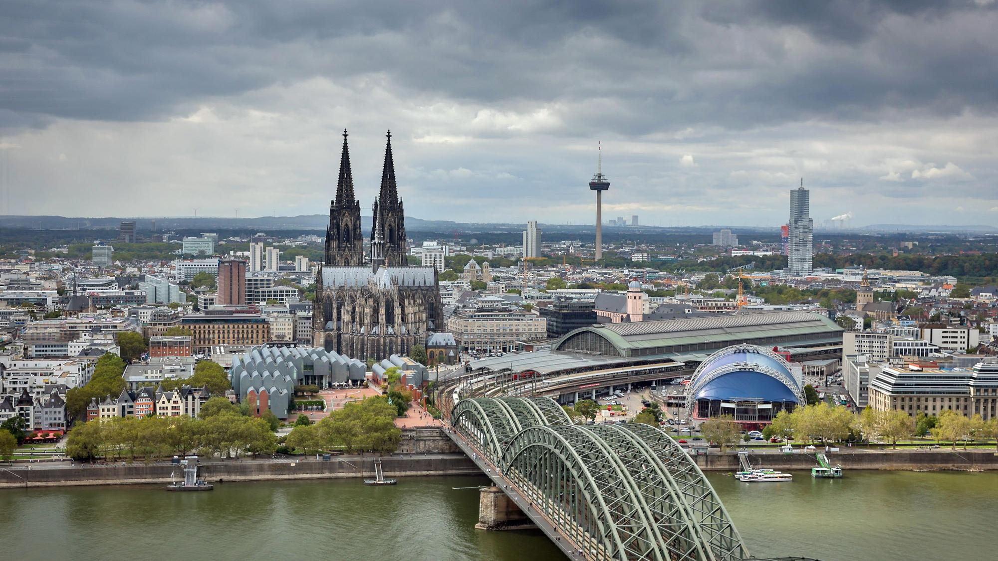 Das Wetter wird ungemütlicher, auch in Köln.