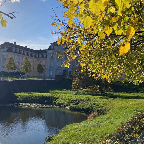 Zu sehen ist das Schloss.