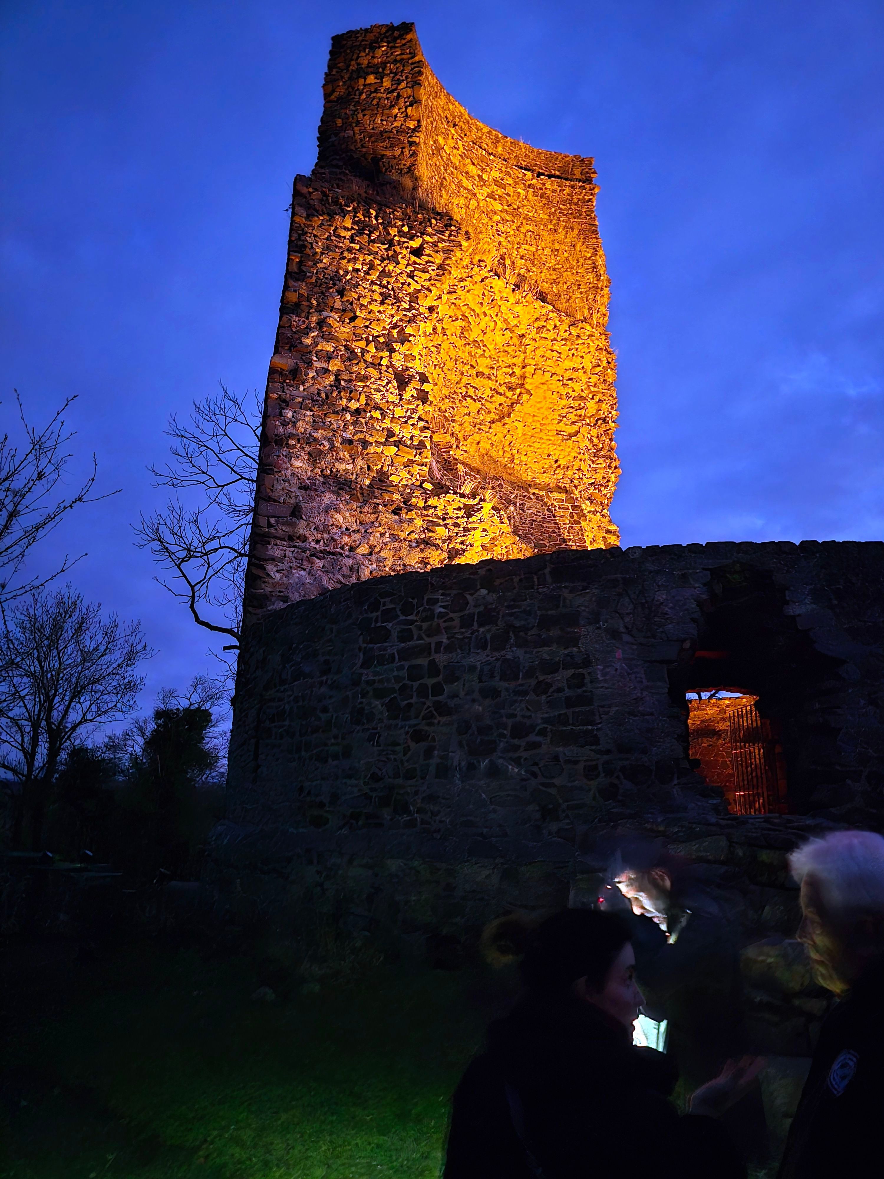 Die Überreste der Tomburg in Rheinbach-Wormersdorf