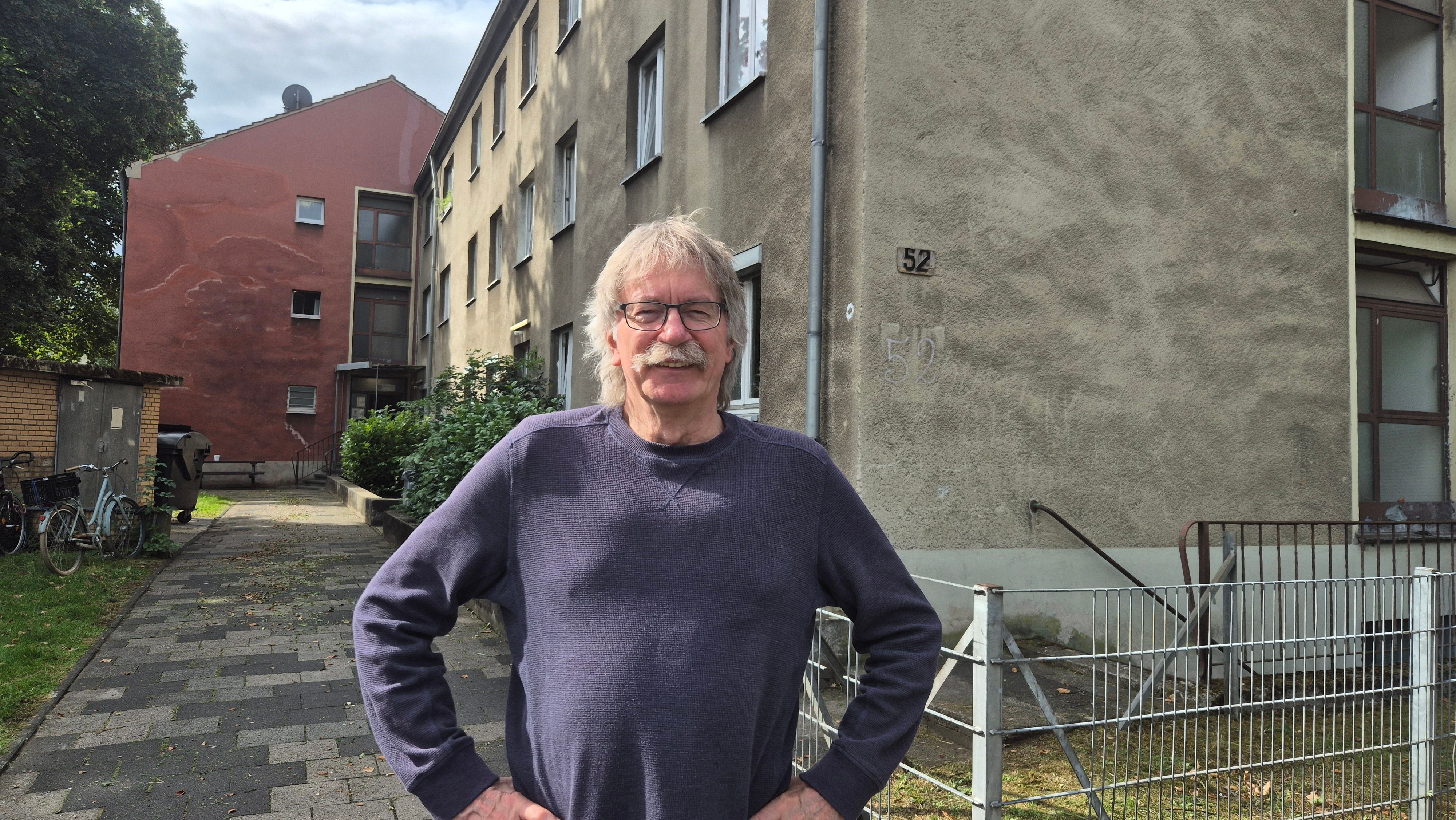 Roland Lehrecke vom Verein Mosaik