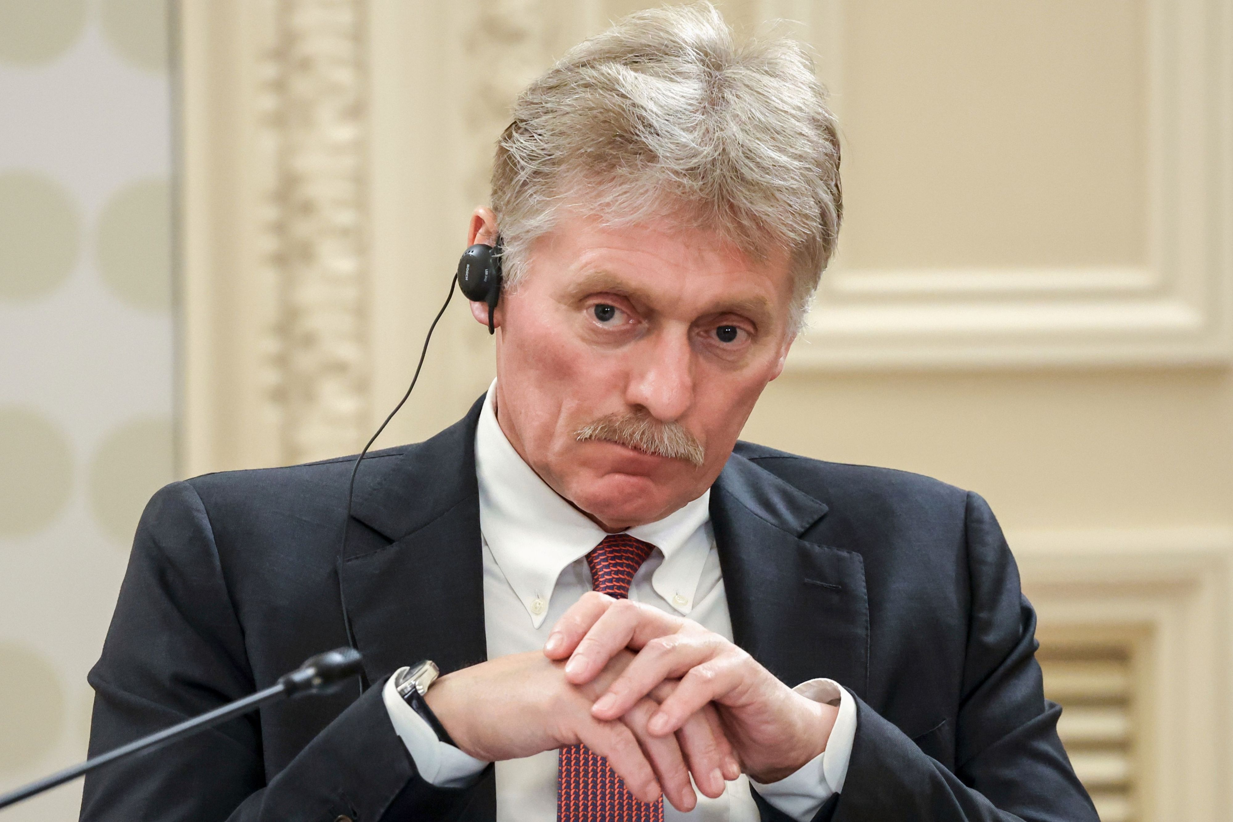Kremlsprecher Dmitri Peskow. (Archivbild)