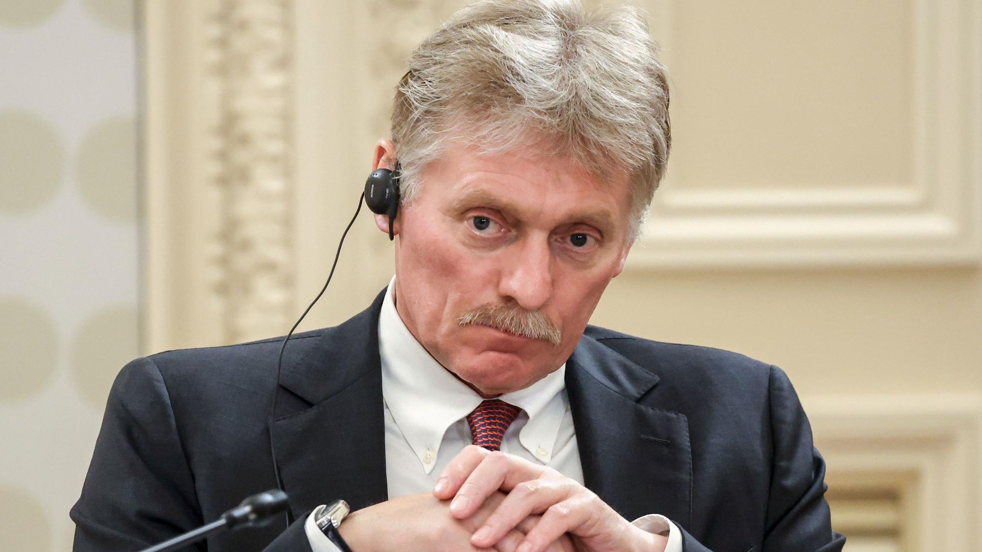 Kremlsprecher Dmitri Peskow. (Archivbild)