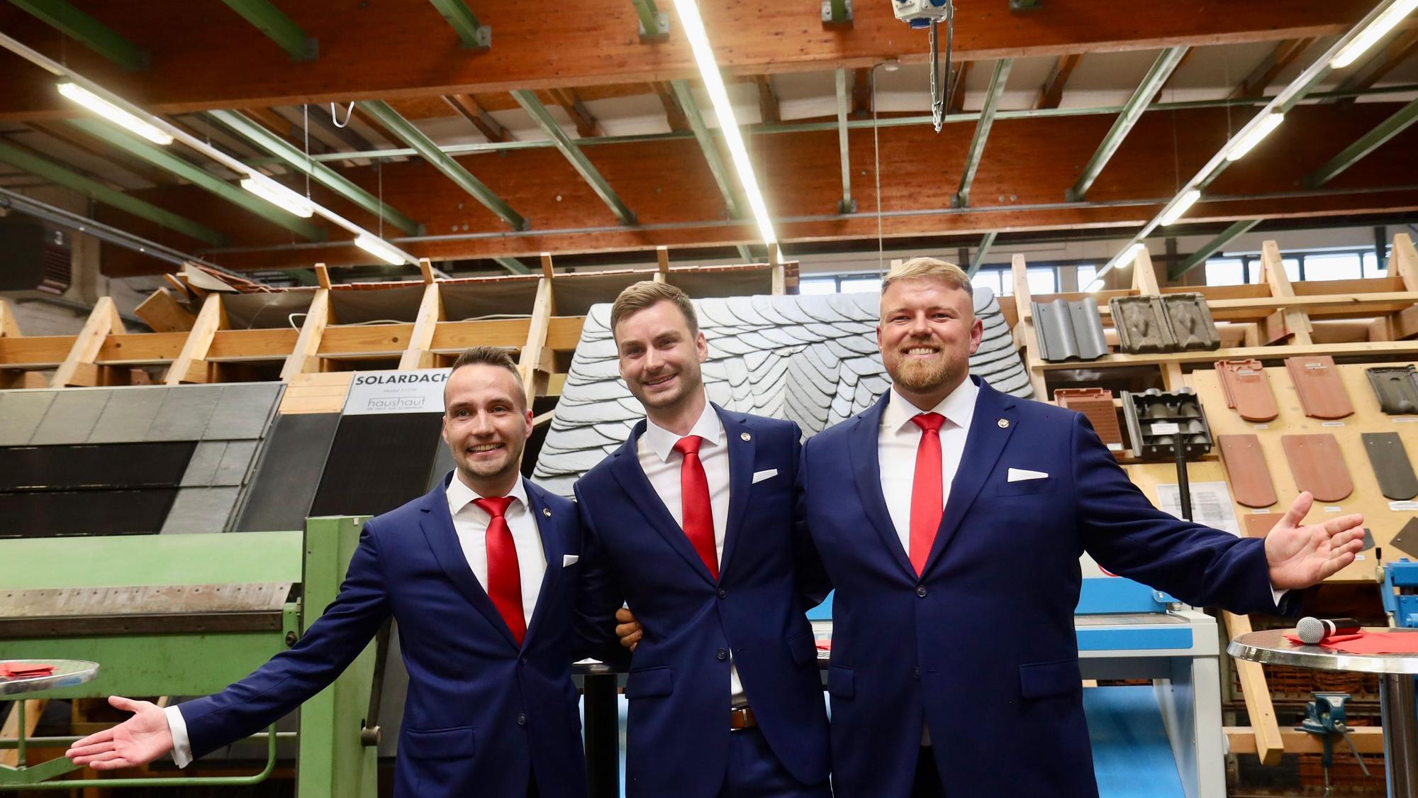 Prinz Marius I., Bauer Alex und Jungfrau Johanna sind das designierte Kölner Dreigestirn 2027. Festkomitee-Präsident Lutz Schade hat es ausgesucht.