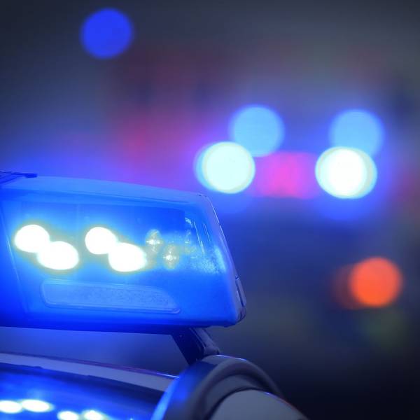 Blaulich der Polizei.