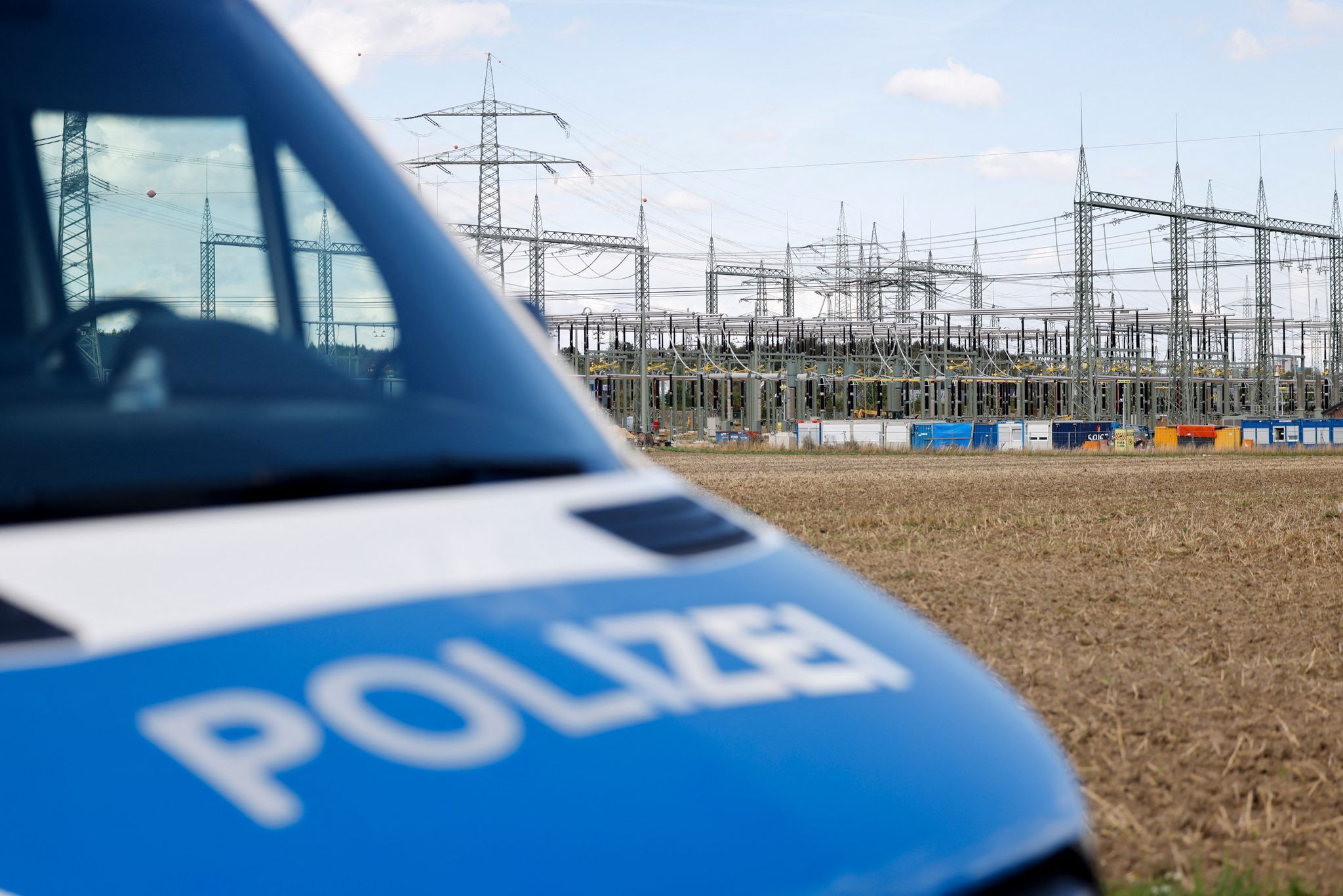 Festnahme im Zusammenhang mit Sabotage am Stromnetz