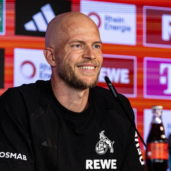 Pressekonferenz, 1.FC Köln 11.09.2026 Rene Wagner Cheftrainer, 1. FC Köln während der Pressekonferenz vor dem Bundesligaspiel gegen SV Werder Bremen. Pressekonferenz, 1.FC Köln Geißbockheim, Köln 11.09.2026 *** Press Conference, 1 FC Köln, September 11, 2026: Rene Wagner, Head Coach of 1 FC Köln, during the press conference ahead of the Bundesliga match against SV Werder Bremen. Press Conference, 1 FC Köln, Geißbockheim, Cologne, September 11, 2026 Copyright: xBEAUTIFULxSPORTS/Buriakovx