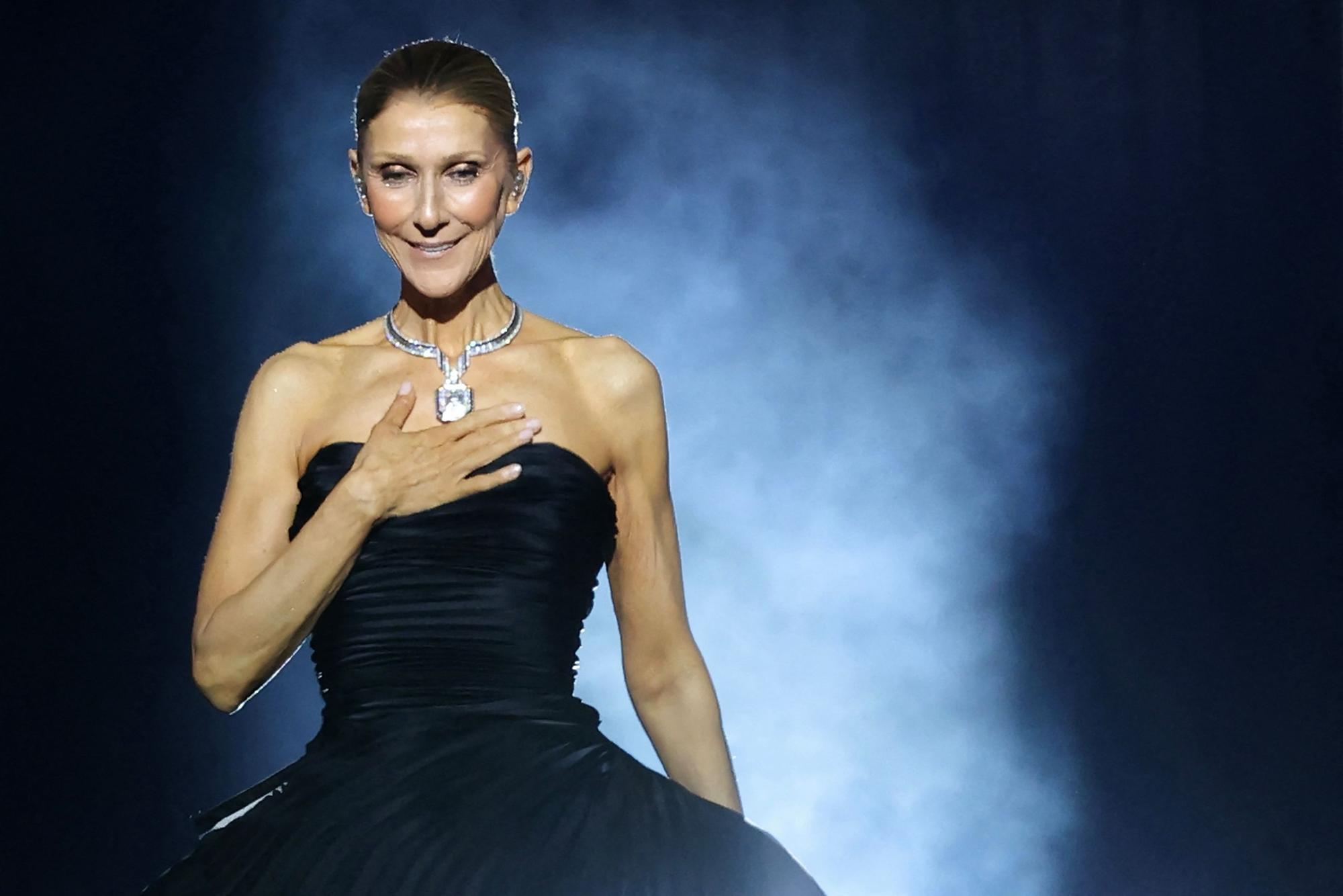 Die Sängerin Celine Dion tritt beim Eröffnungskonzert ihrer «Celine Dion Paris 2026»-Residency in der Plenitude Arena.