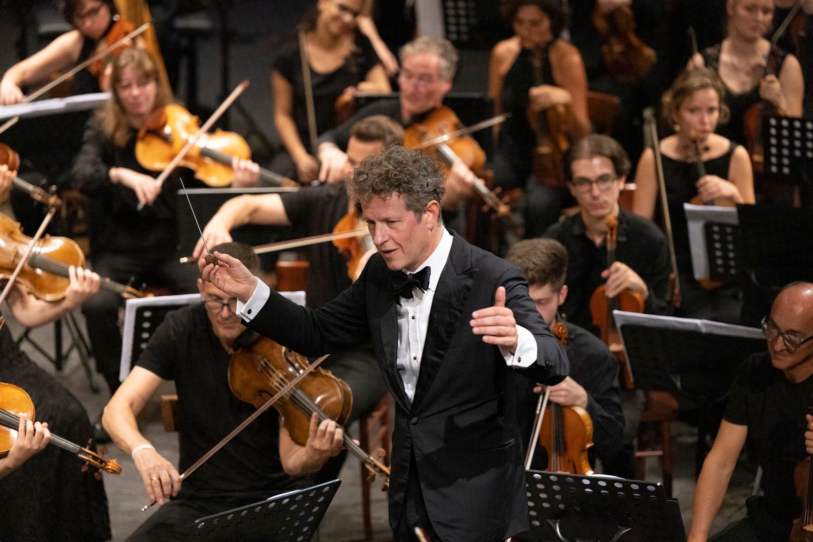 Philipp von Steinaecker mit dem Mahler Academy Orchestra