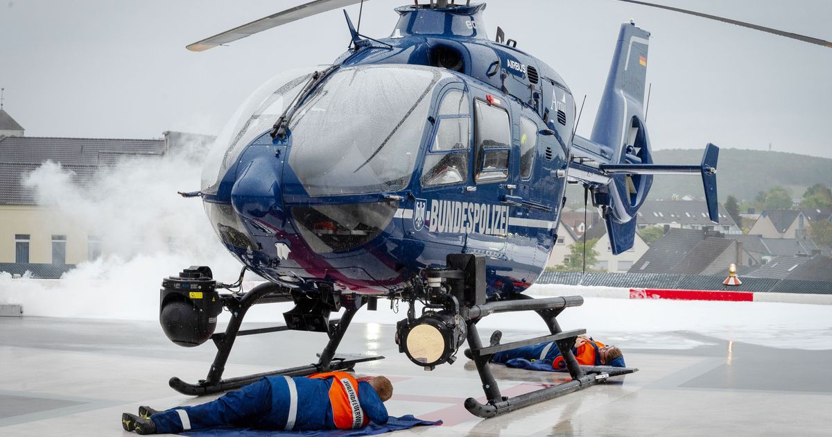 Exercise at the hospital: Injured people are quickly rescued from ...