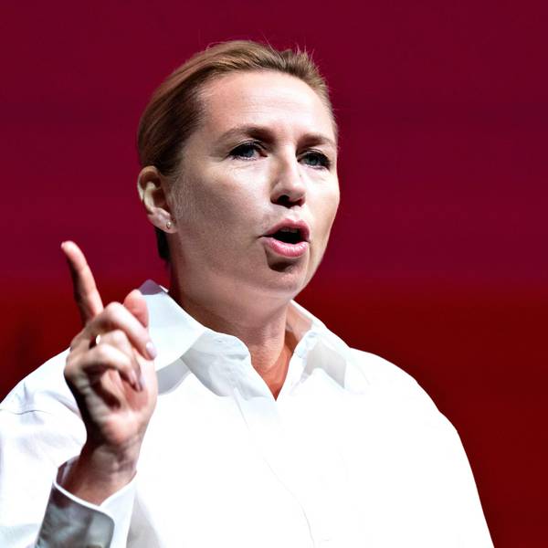 Die dänische Ministerpräsidentin Mette Frederiksen