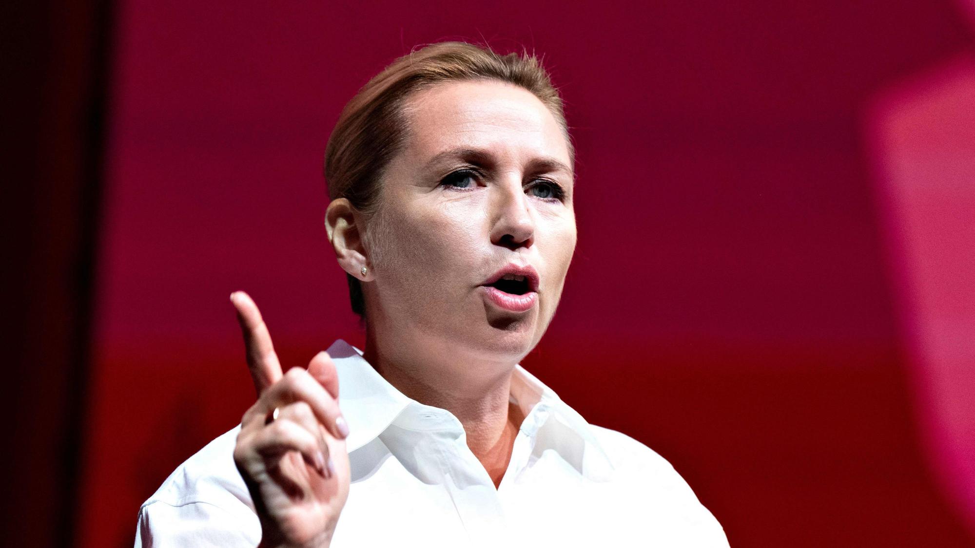 Die dänische Ministerpräsidentin Mette Frederiksen