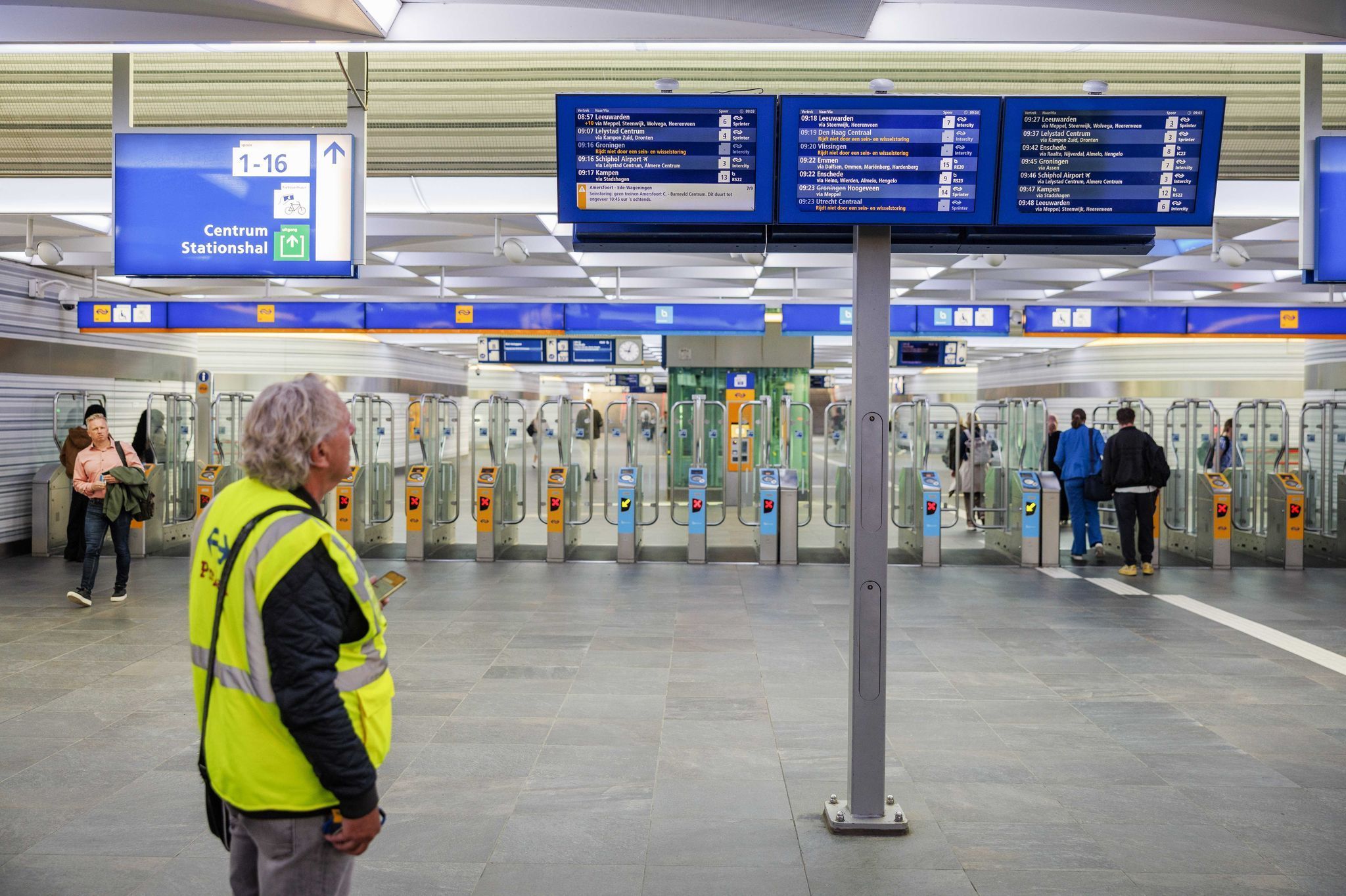 Störungen bei der Bahn in den Niederlanden