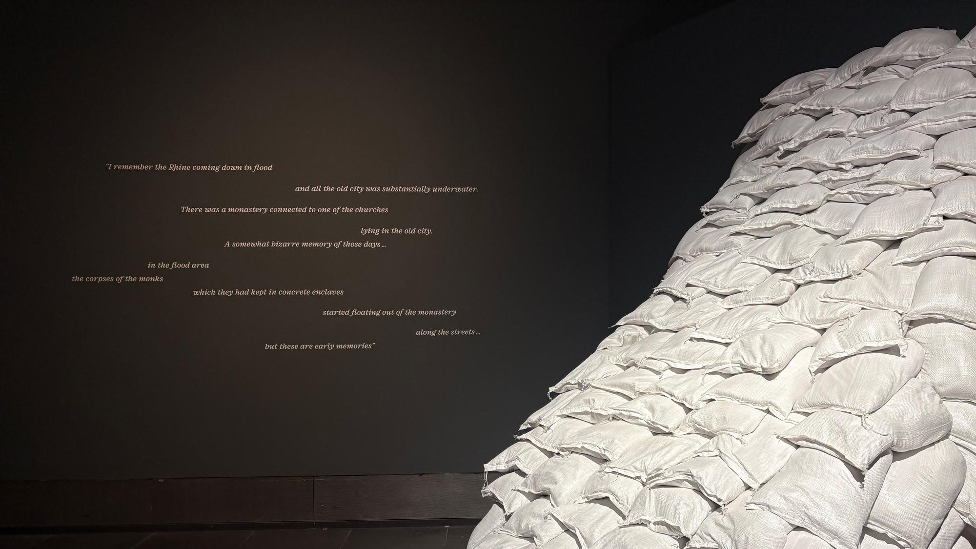 In der Ausstellung bilden sich aus Installationen, Fotografien und Video-Arbeiten Fragmente verschiedenster Identitäten und Erfahrungen.