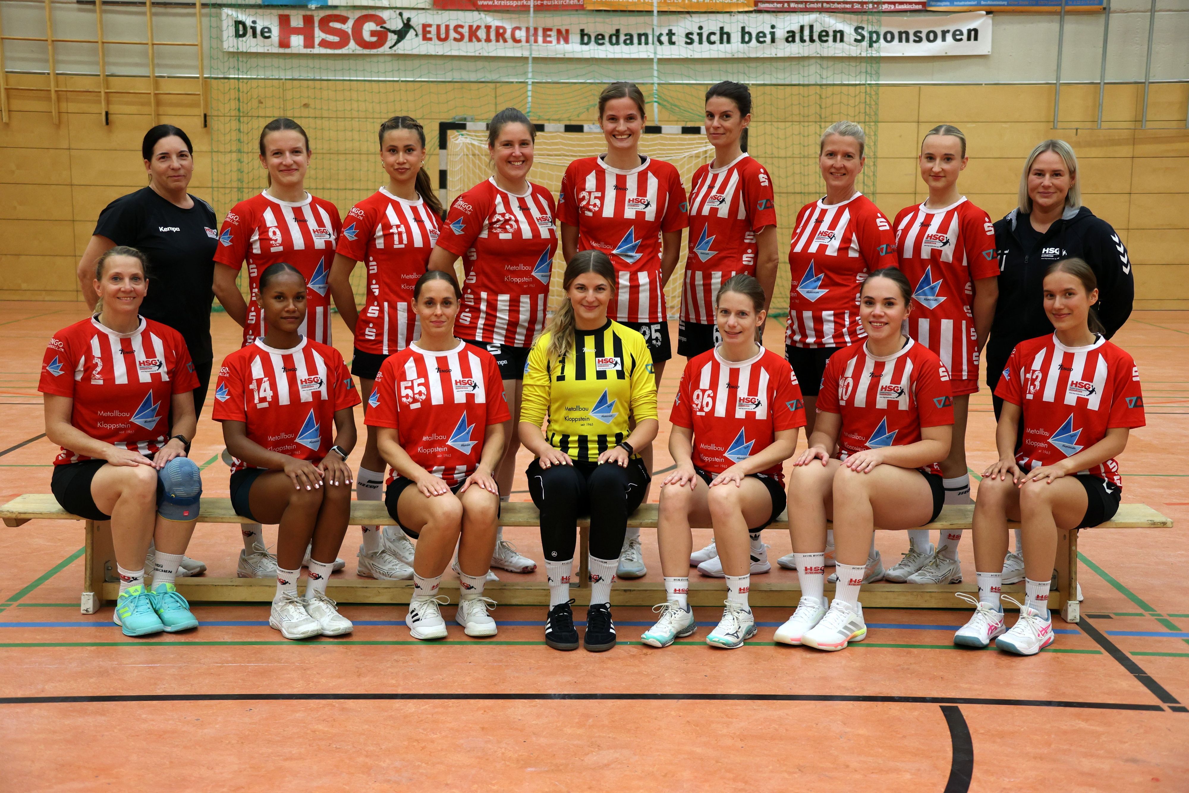 Das Mannschaftsfoto der HSG Euskirchen Frauen.