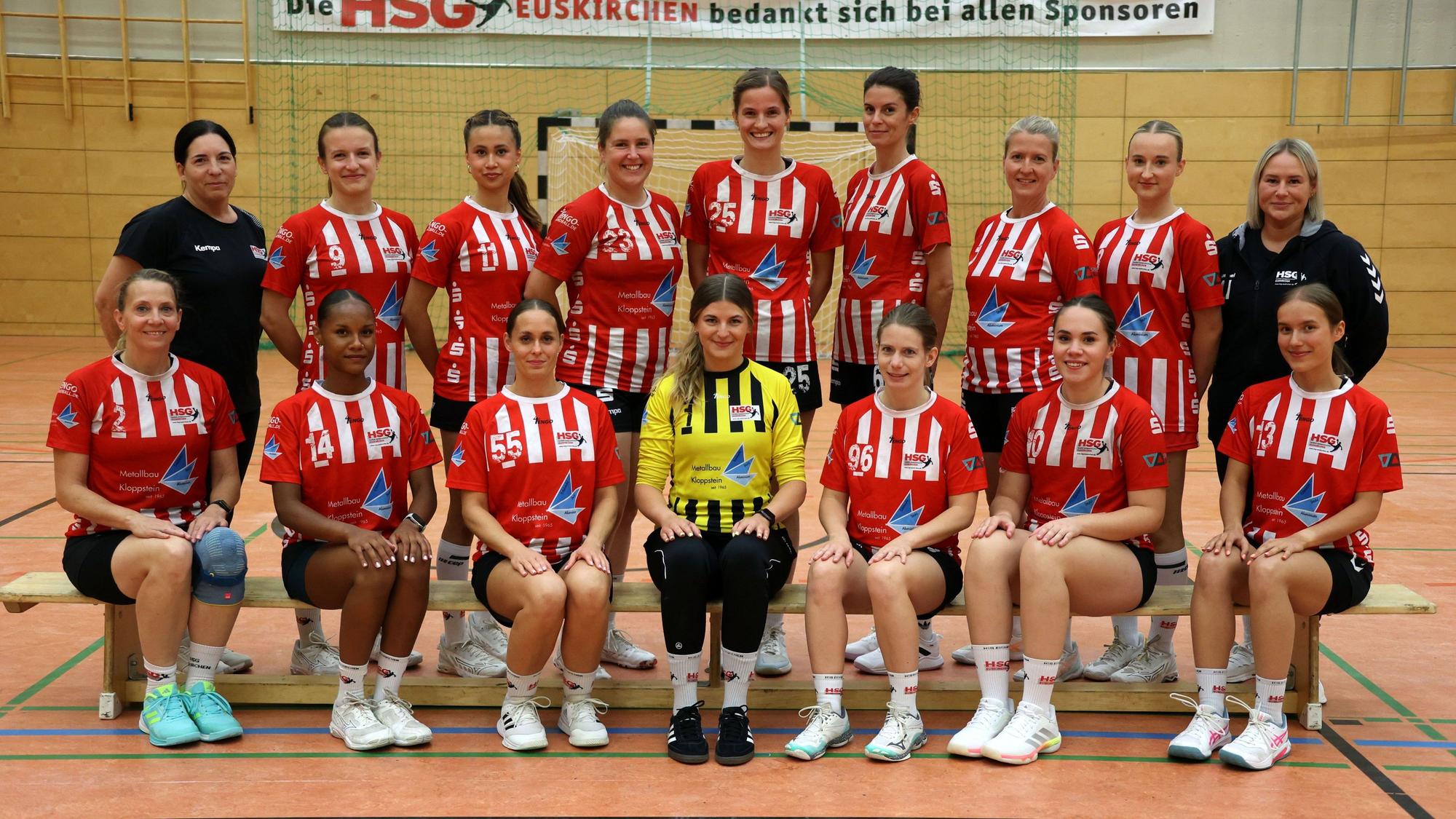 Das Mannschaftsfoto der HSG Euskirchen Frauen.