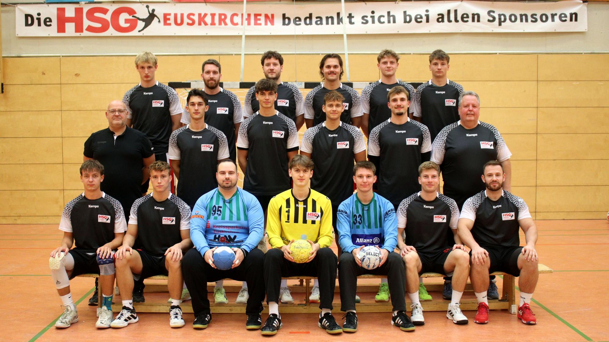 Das Mannschaftsfoto der HSG Euskirchen Männer.