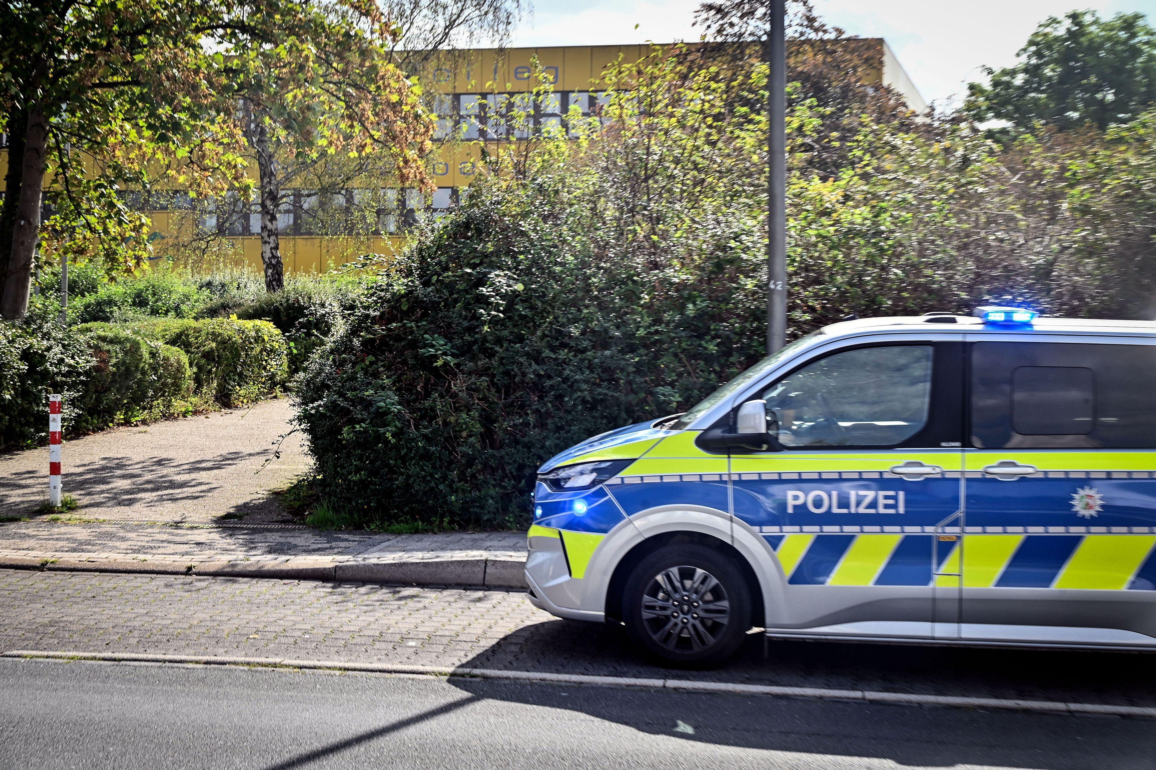 Polizeieinsatz am Mittwoch (16. September) am Berufskolleg Niederberg in Velbert