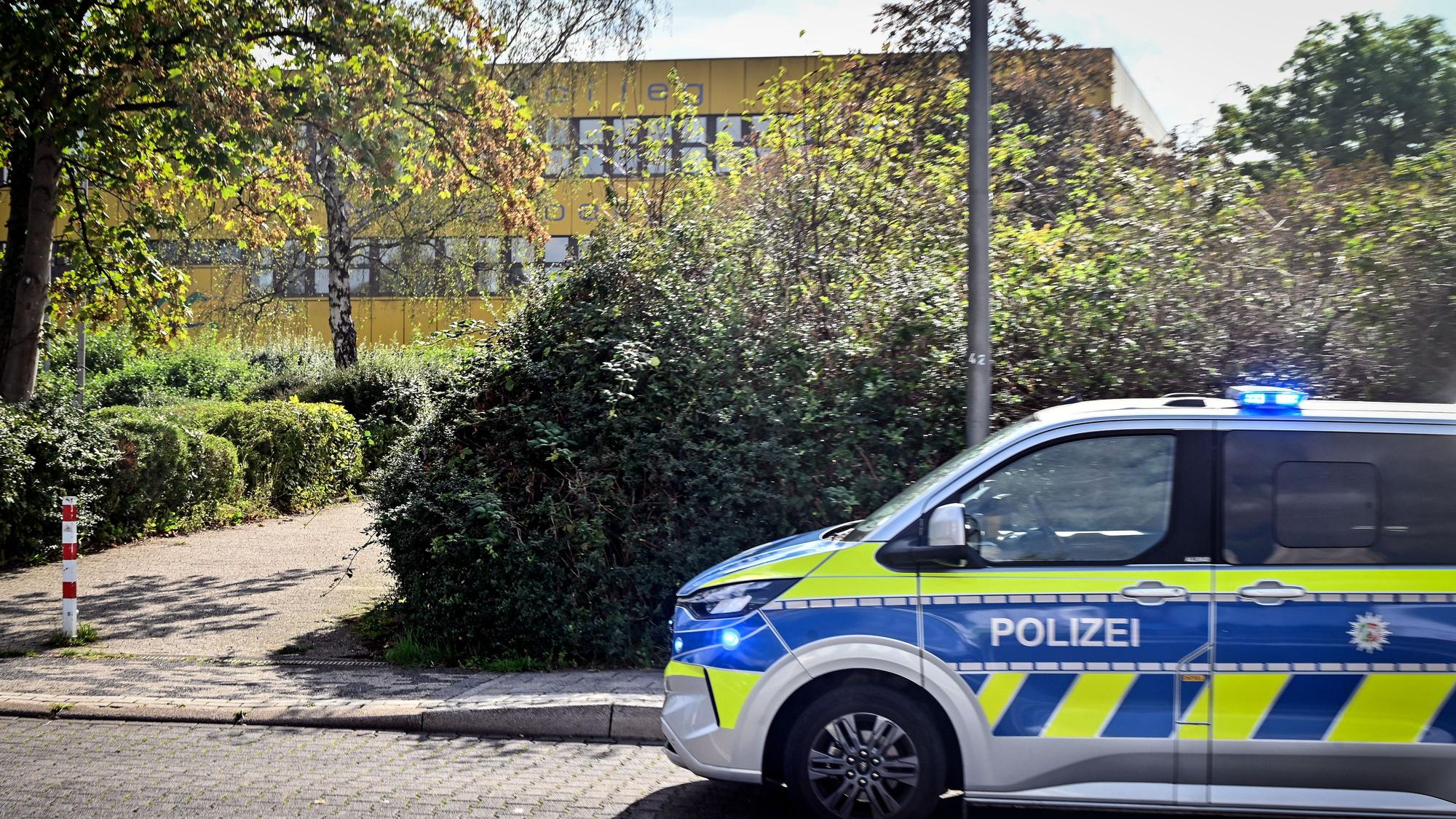 Polizeieinsatz am Mittwoch (16. September) am Berufskolleg Niederberg in Velbert