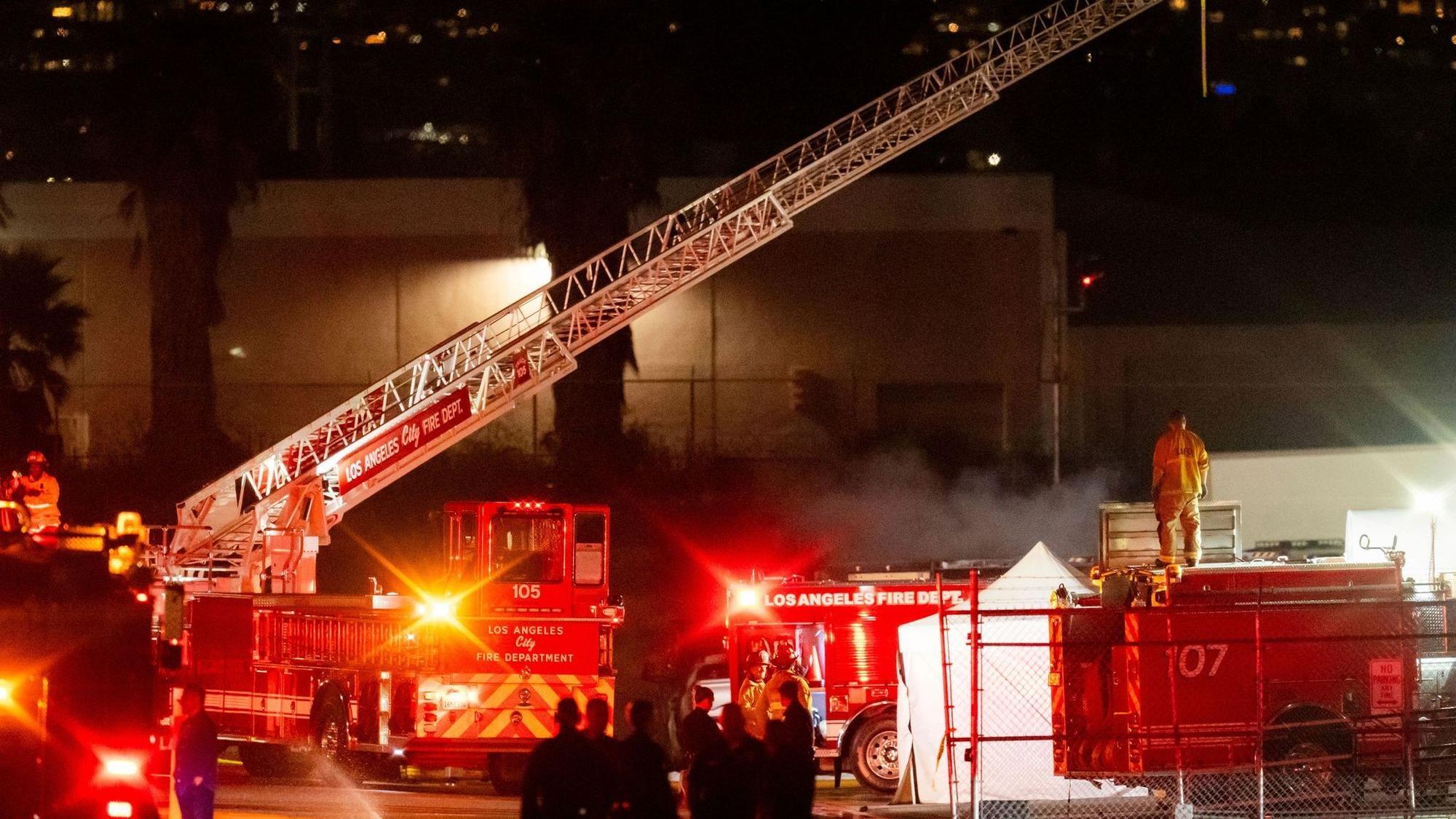 Hubschrauberabsturz in Los Angeles