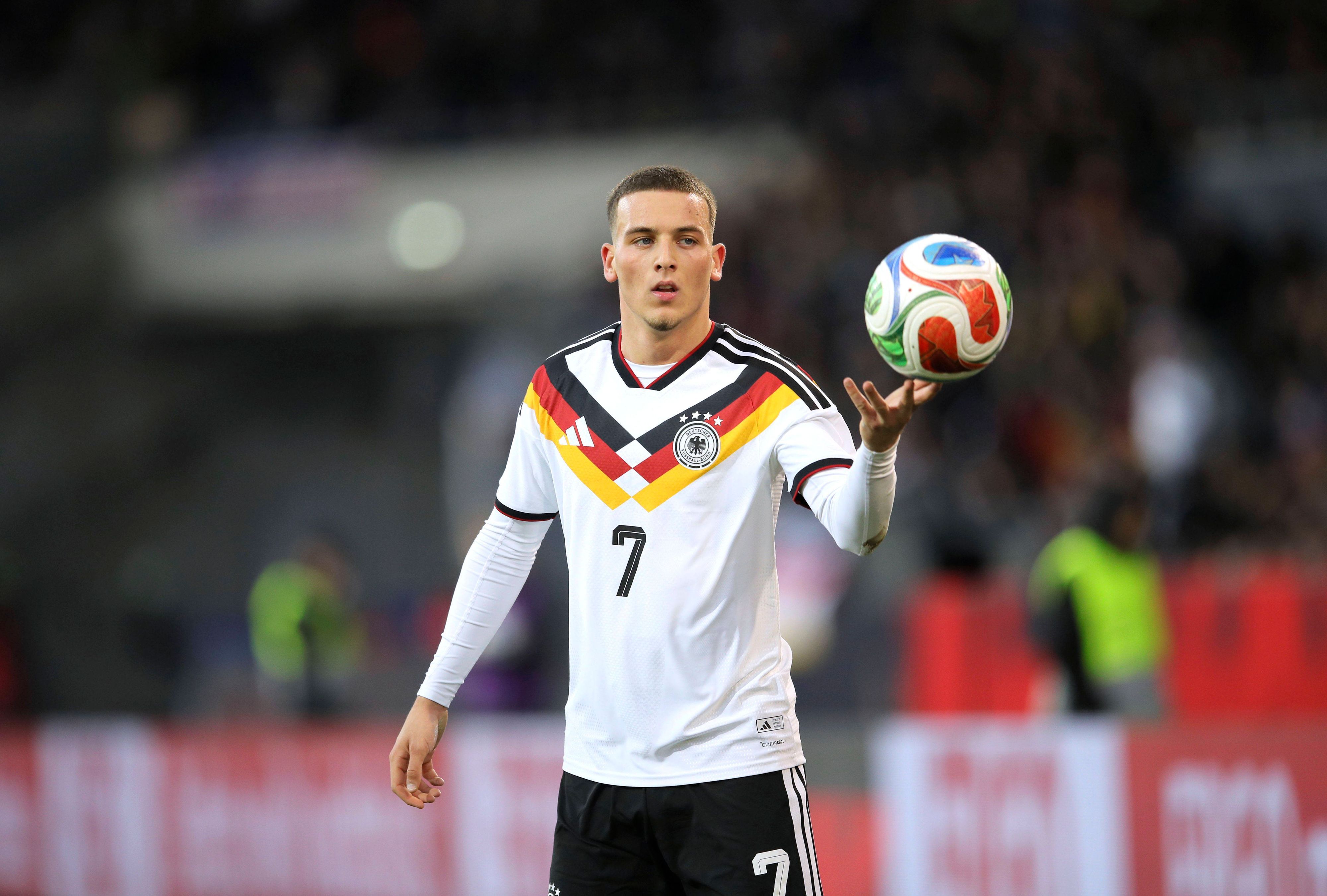 Foto : Said El MALA GER Fussball U-21 Länderspiel Deutschland - Nordirland EM Qualifikation am Fr. 27.03.2026 *** Photo Said El MALA GER Soccer U 21 International match Germany Northern Ireland European Championship Qualification on Fri 27 03 2026