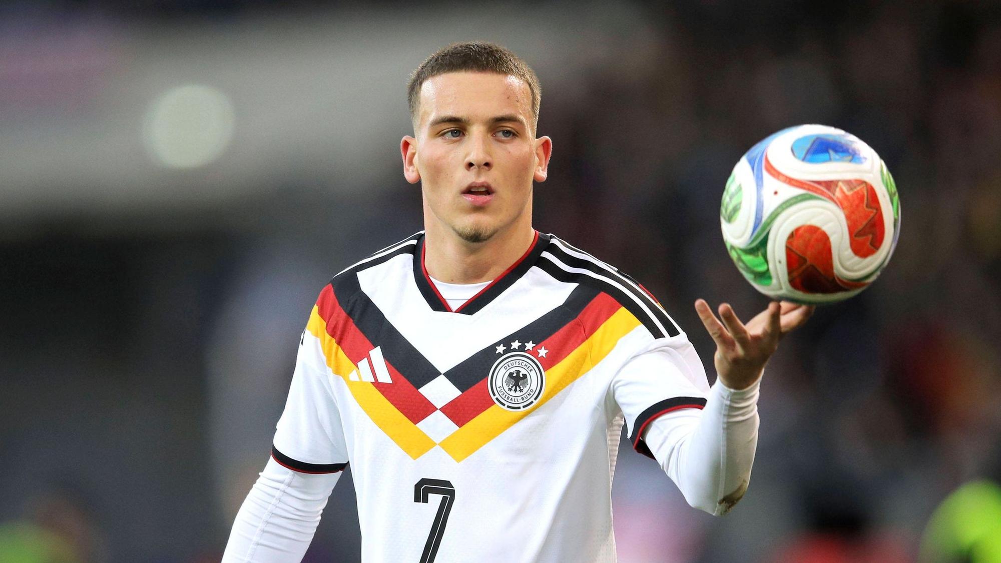 Foto : Said El MALA GER Fussball U-21 Länderspiel Deutschland - Nordirland EM Qualifikation am Fr. 27.03.2026 *** Photo Said El MALA GER Soccer U 21 International match Germany Northern Ireland European Championship Qualification on Fri 27 03 2026