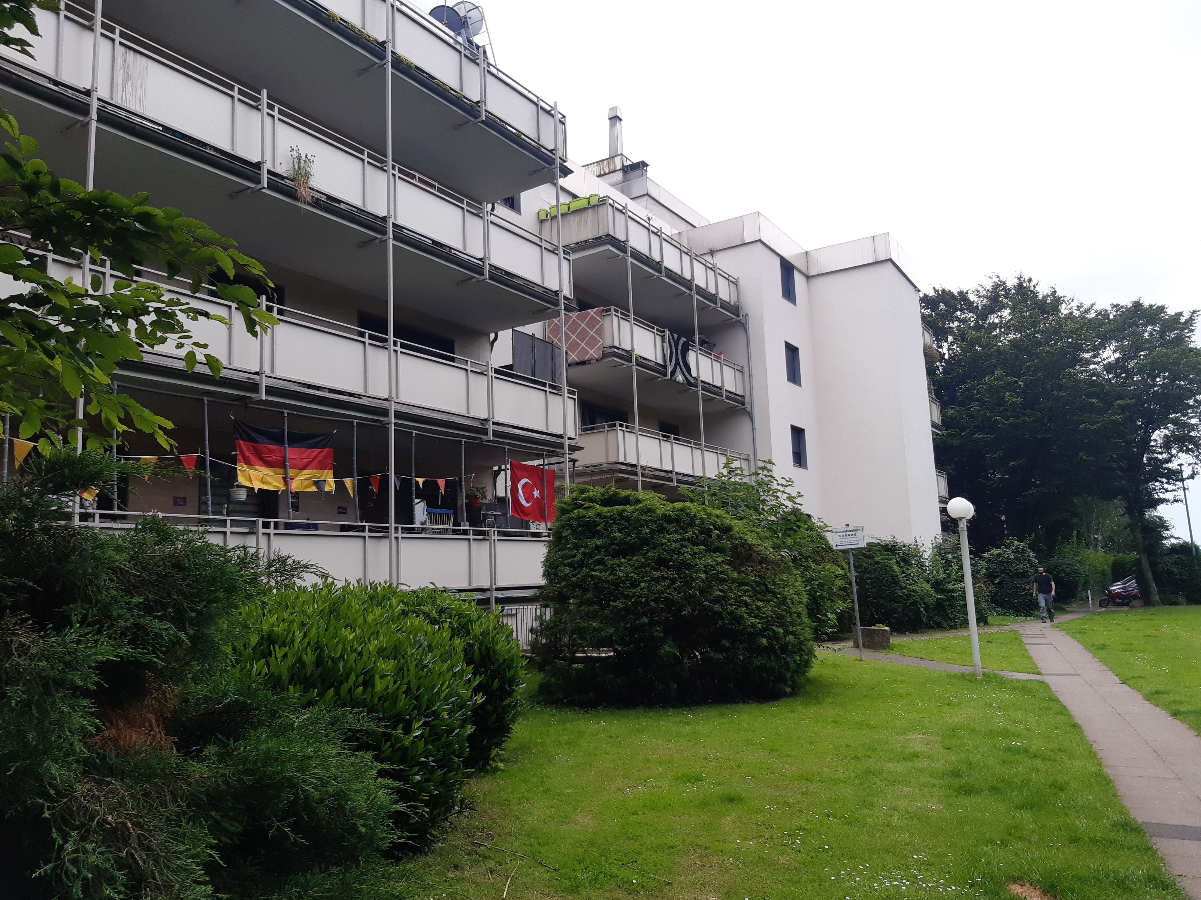Zu sehen ist der Wohnpark Ahe.
