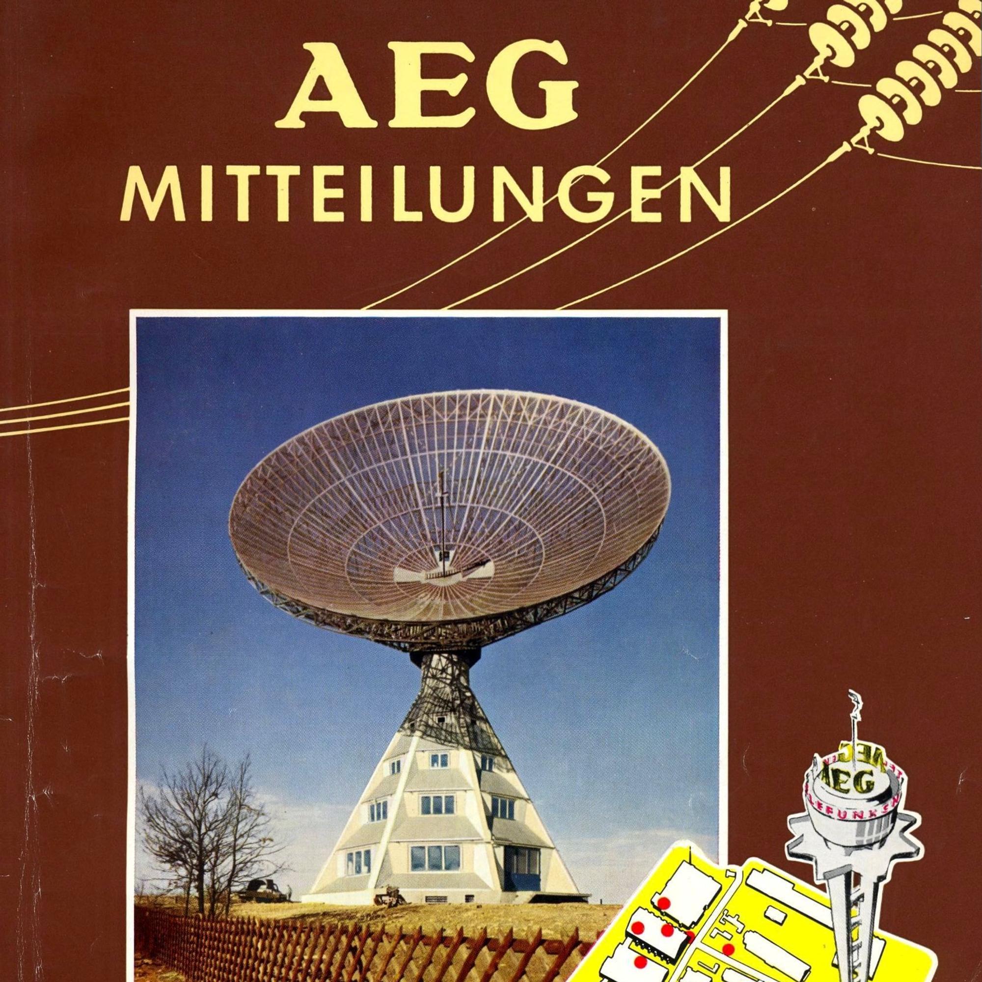 Der Stockert ist auf der Titelseite der AEG-Mitteilungen abgebildet.