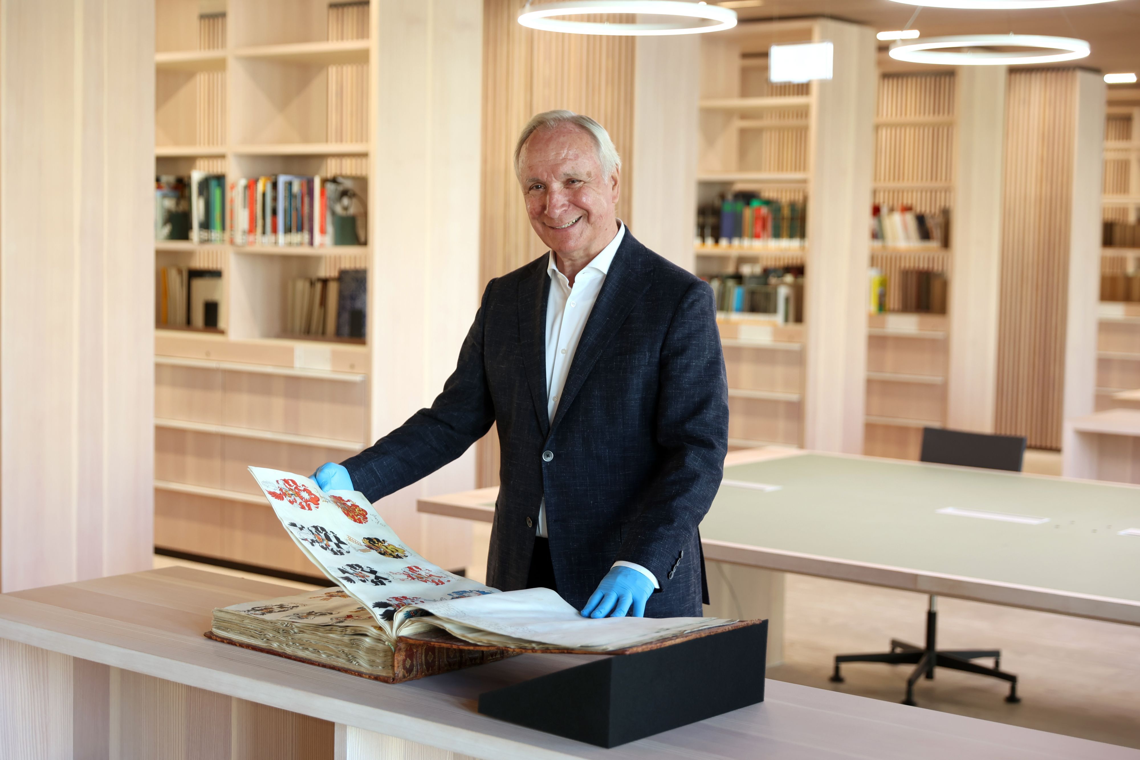 Burkhard von der Mühlen, Vorsitzender des Fördervereins „Freunde des Historischen Archivs der Stadt Köln“